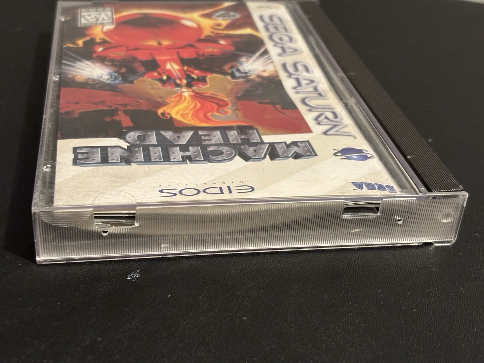 Machine Head (Sega Saturn Eidos 1996) CIB Complete with Reg Card Tested & Works!