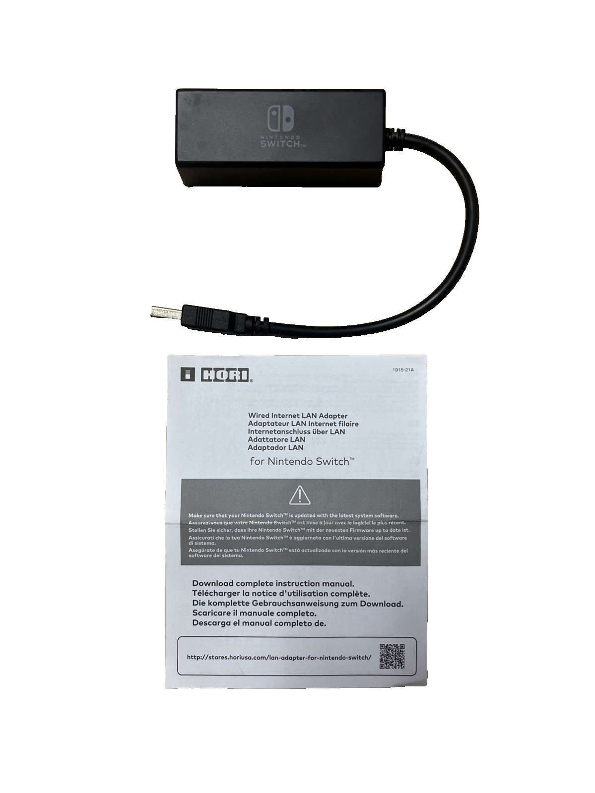 Nintendo Switch Wired Internet LAN Adapter – NSW-004U