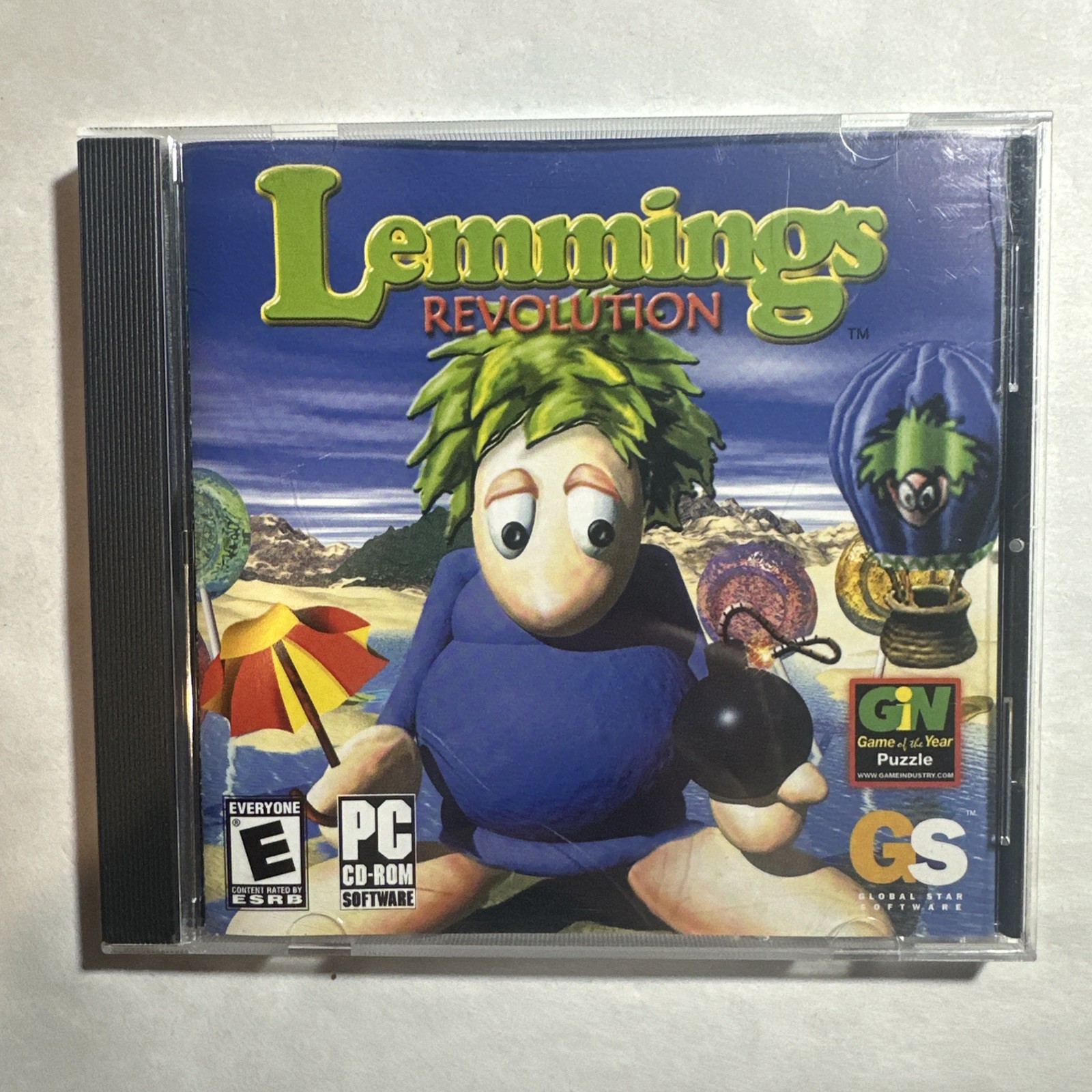 Lemmings Revolution, 2000 PC CD-Rom, Very Good