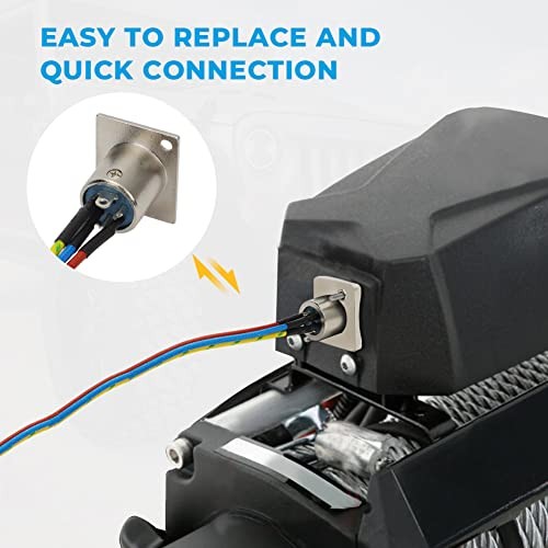 Winch Replacement Parts for Gen2 97495 97412 XRC 9500 Socket Connector Assembly