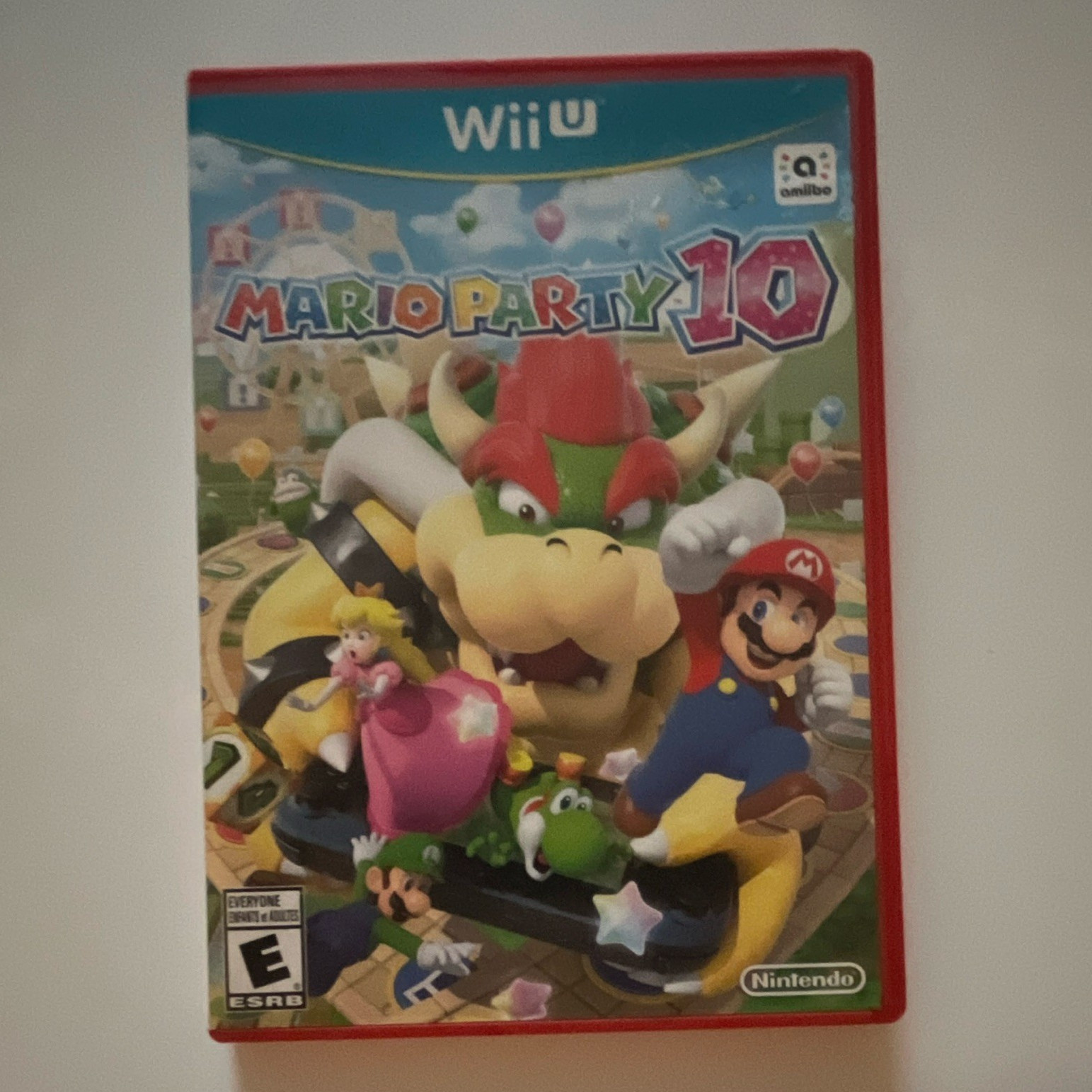 Nintendo Mario Party 10 for Wii U Complete w/ Case Disc Manual NTSC-U/C E