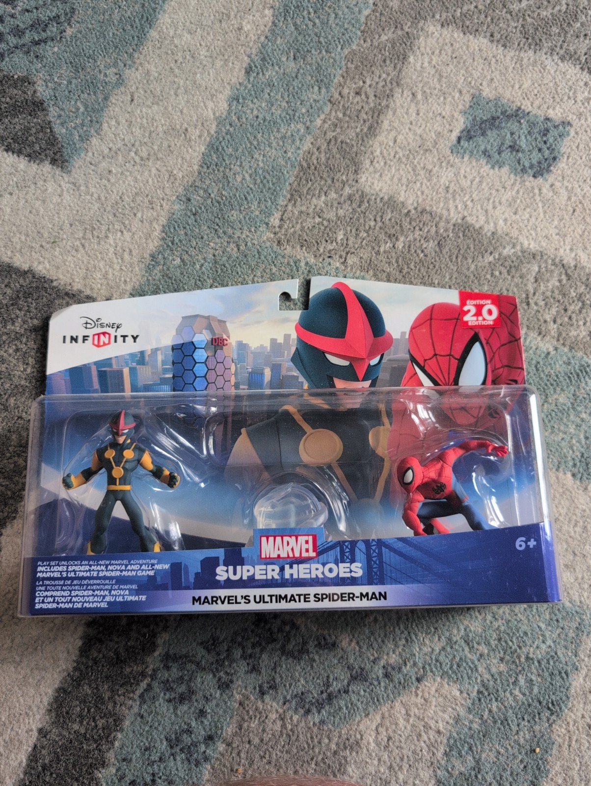 Disney Infinity 2.0 Marvel Ultimate Spider-Man Super Heroes New Sealed Play Set