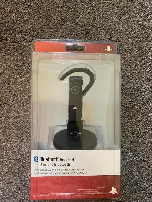 Official Sony PlayStation 3 (PS3) Wireless Bluetooth Headset – New in Box