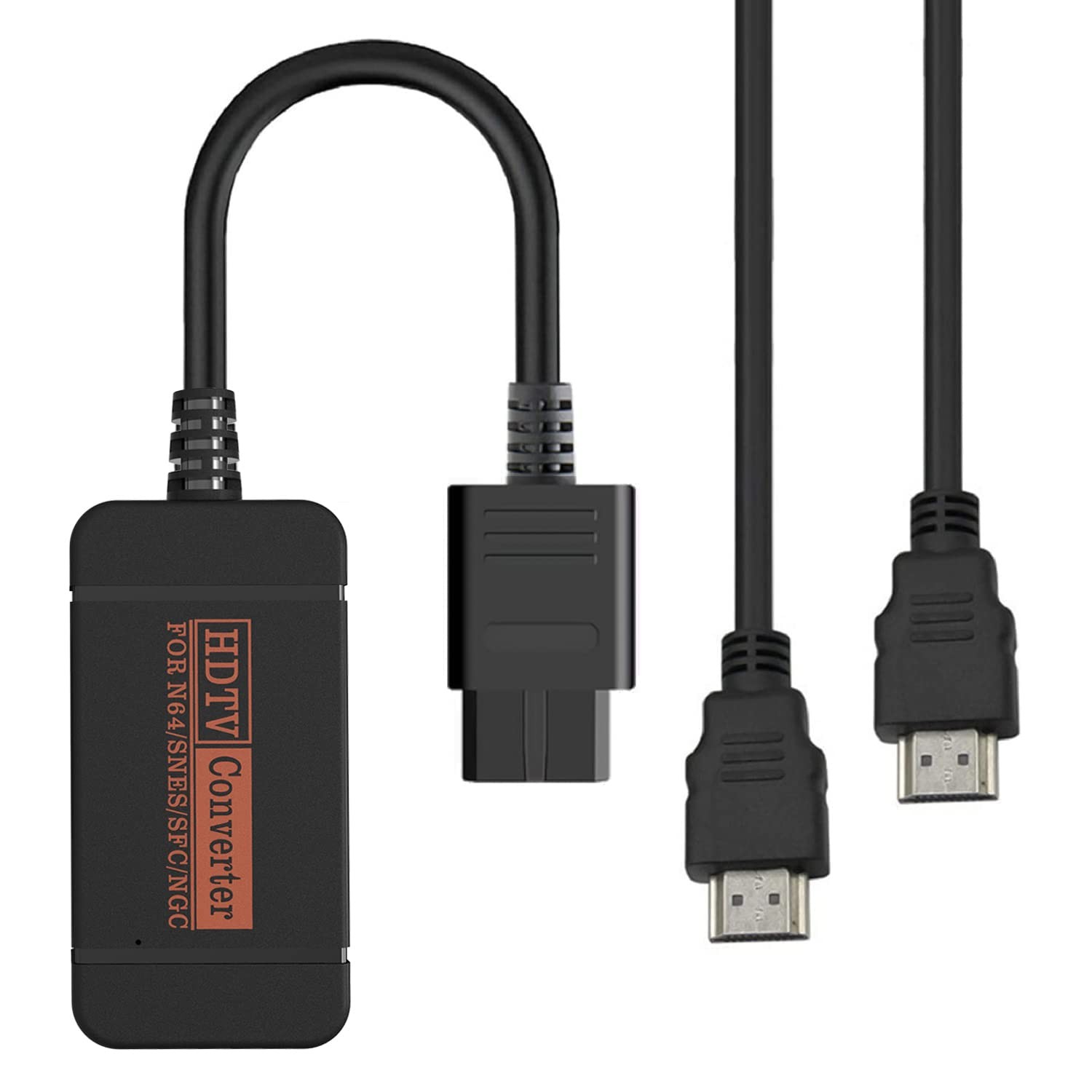 yoxxzus N64 HDMI Adapter, Converter with Cable for Black