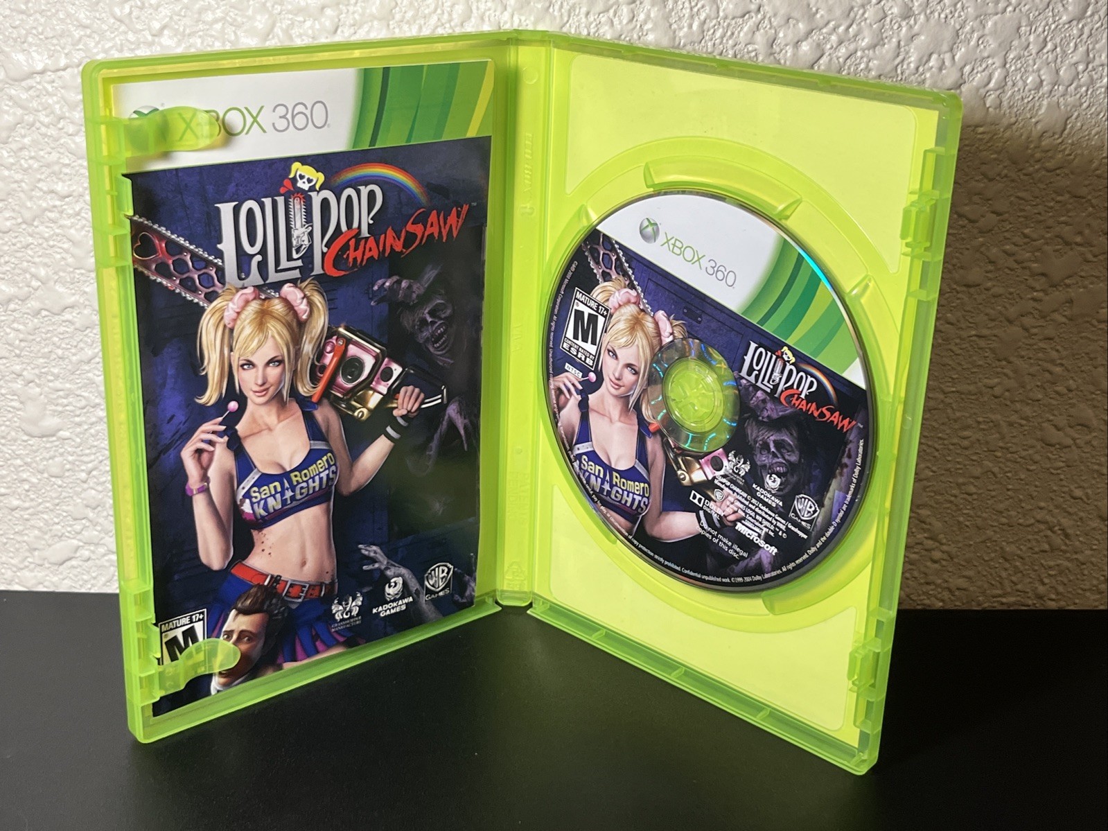 Lollipop Chainsaw (Microsoft Xbox 360, 2012) Tested (No Manual)