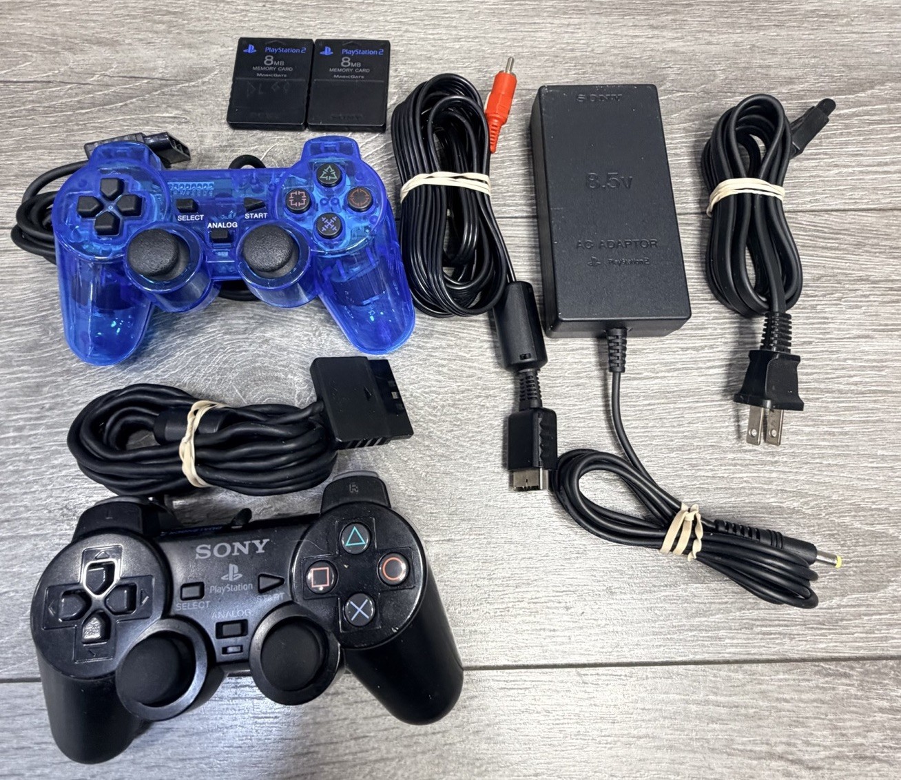 NICE! HUNTING & FISHING Bundle Lot Sony PlayStation 2 PS2 Slim Console Cabela’s