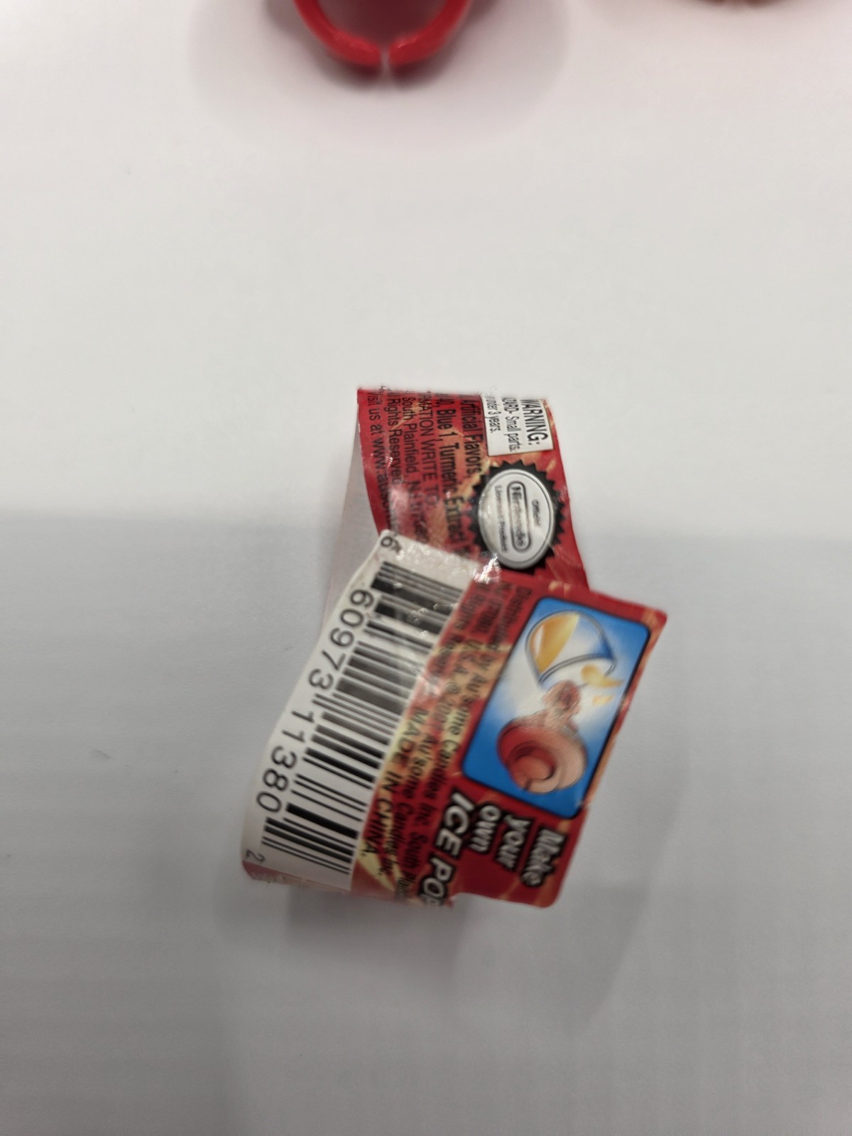 2001 Nintendo Magic Pop Candy Rings Yoshi Diddy Kong Wrapper Promo Rare Lot