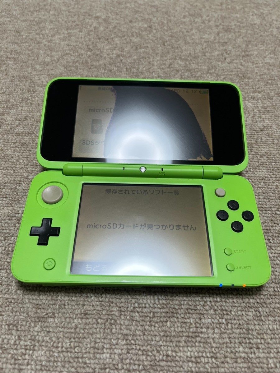 New Nintendo 2DS XL LL Minecraft Creeper Edition Console region Japanese B950