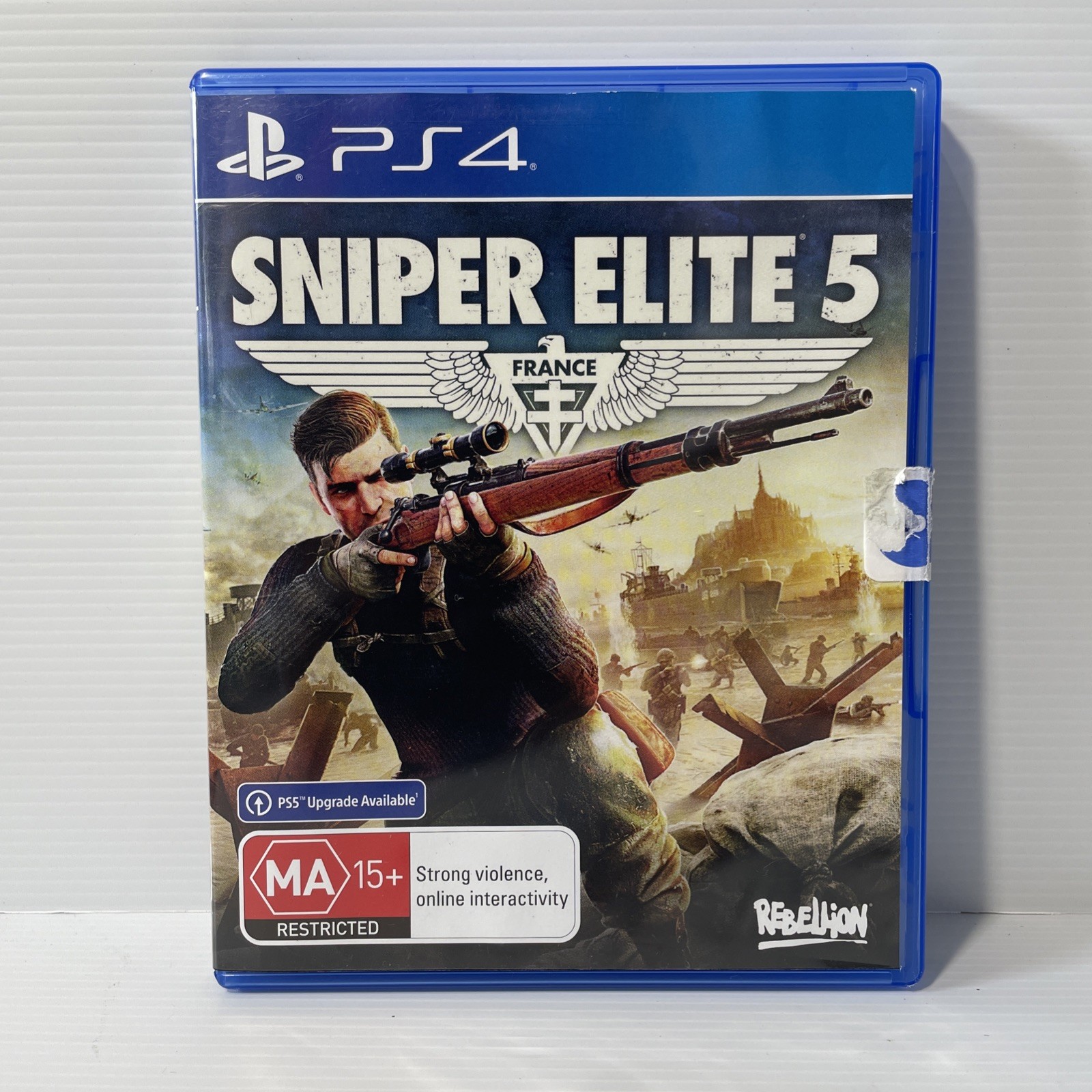Sniper Elite 5 PS4 Playstation 4 Game PAL Version AU PS5 Upgrade Available VGC