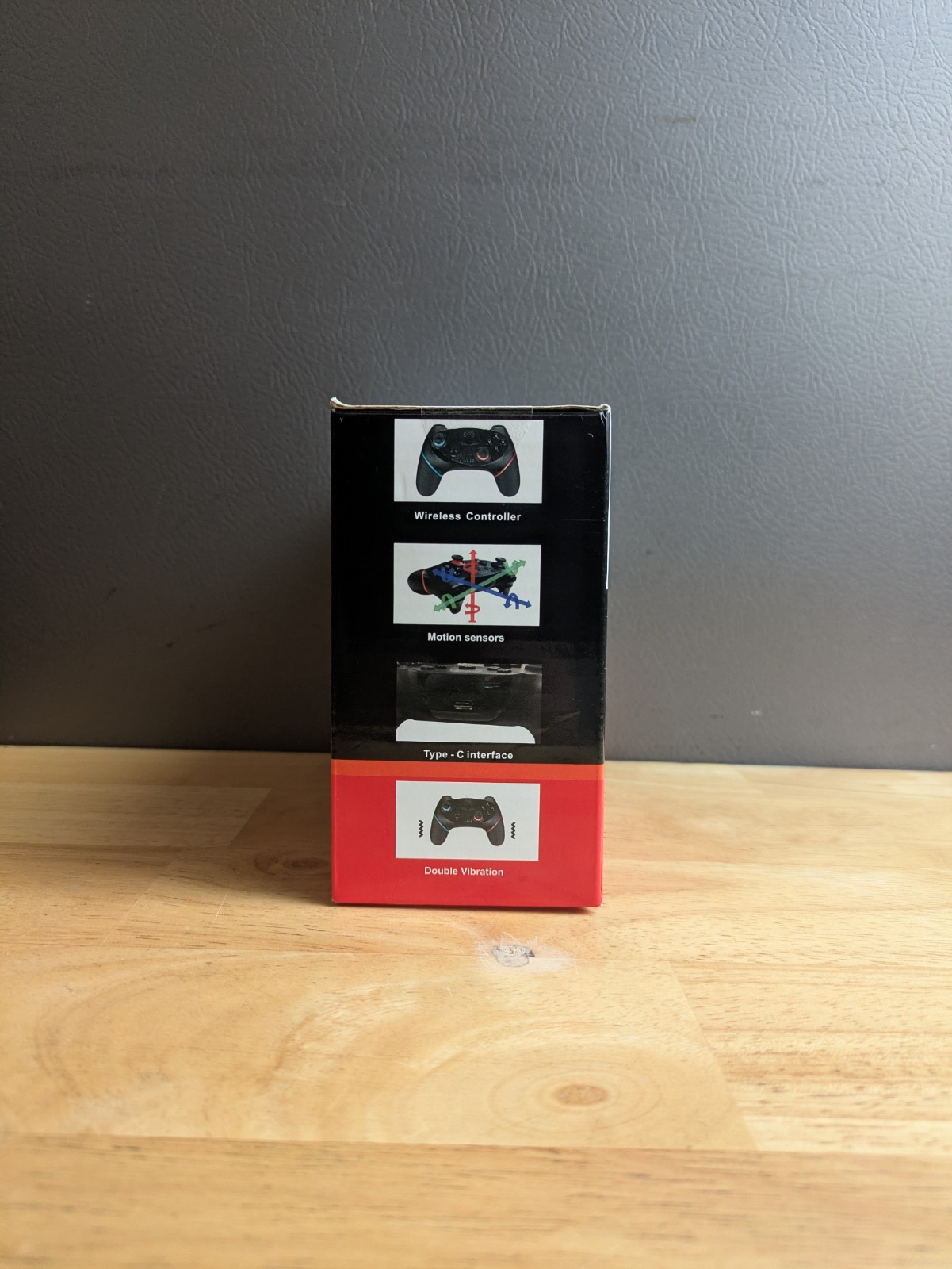 Diswoe Wireless Switch Game Controller, For N-SL and PC, Black ~ New in Box
