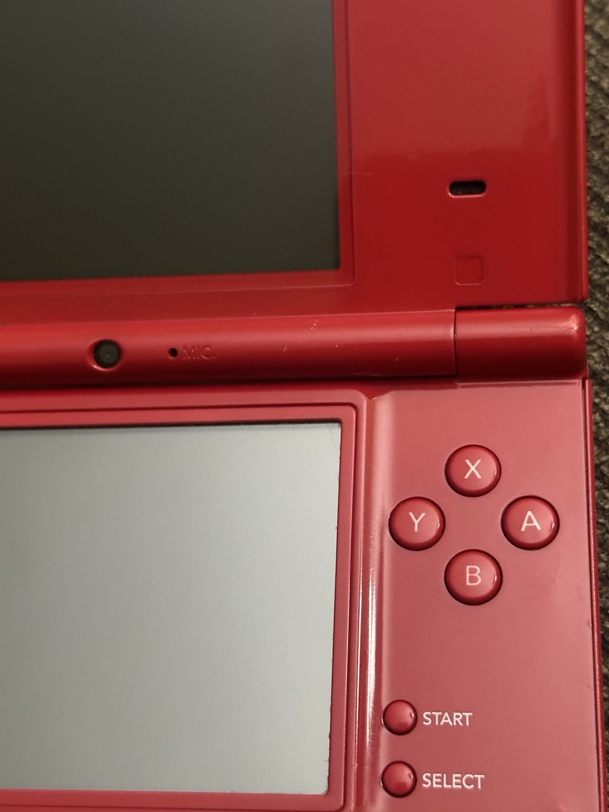 Nintendo DSi console Red with charger! Tested and Working. Japanese console