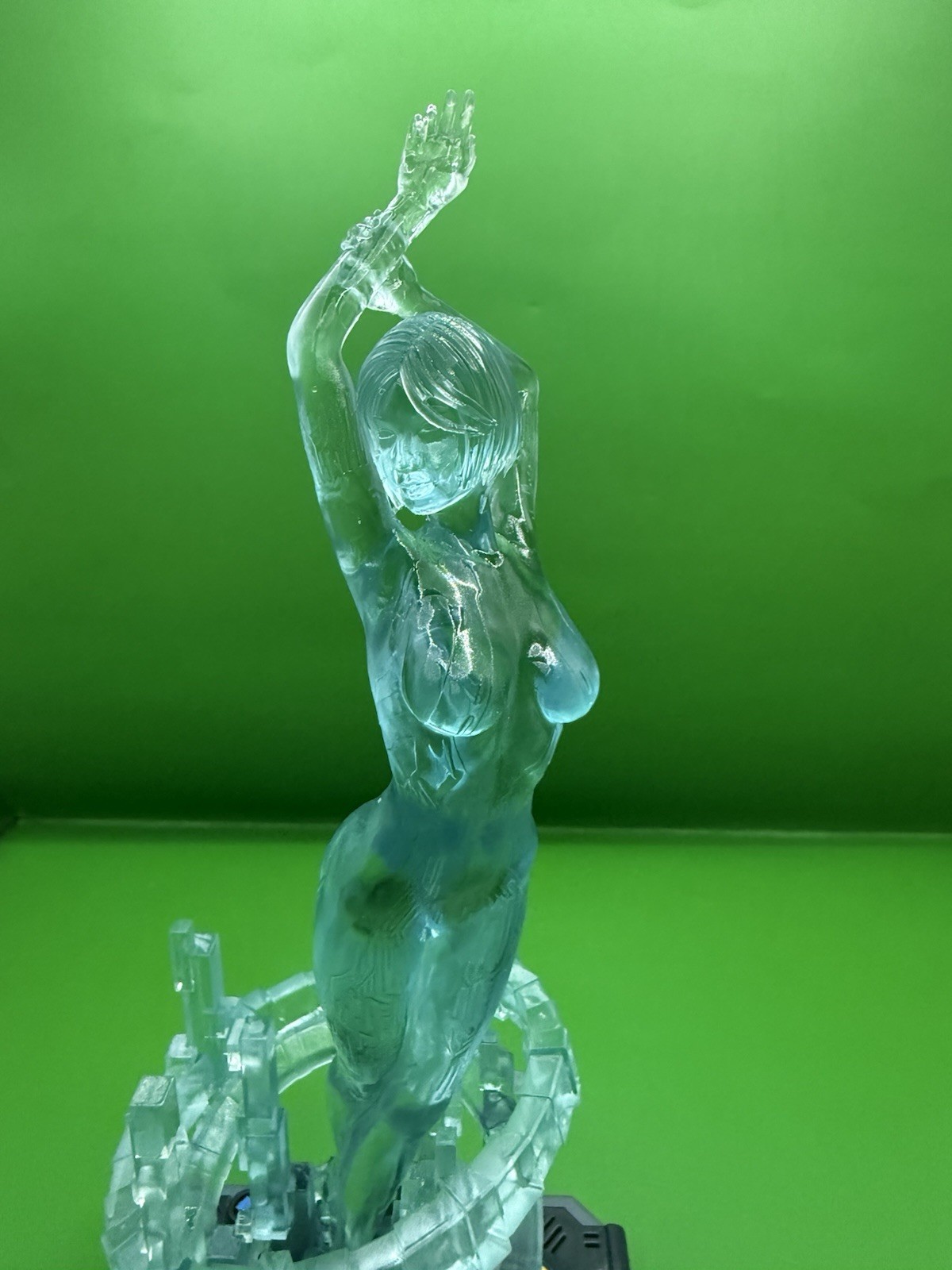 Halo Cortana Chip Statue #2
