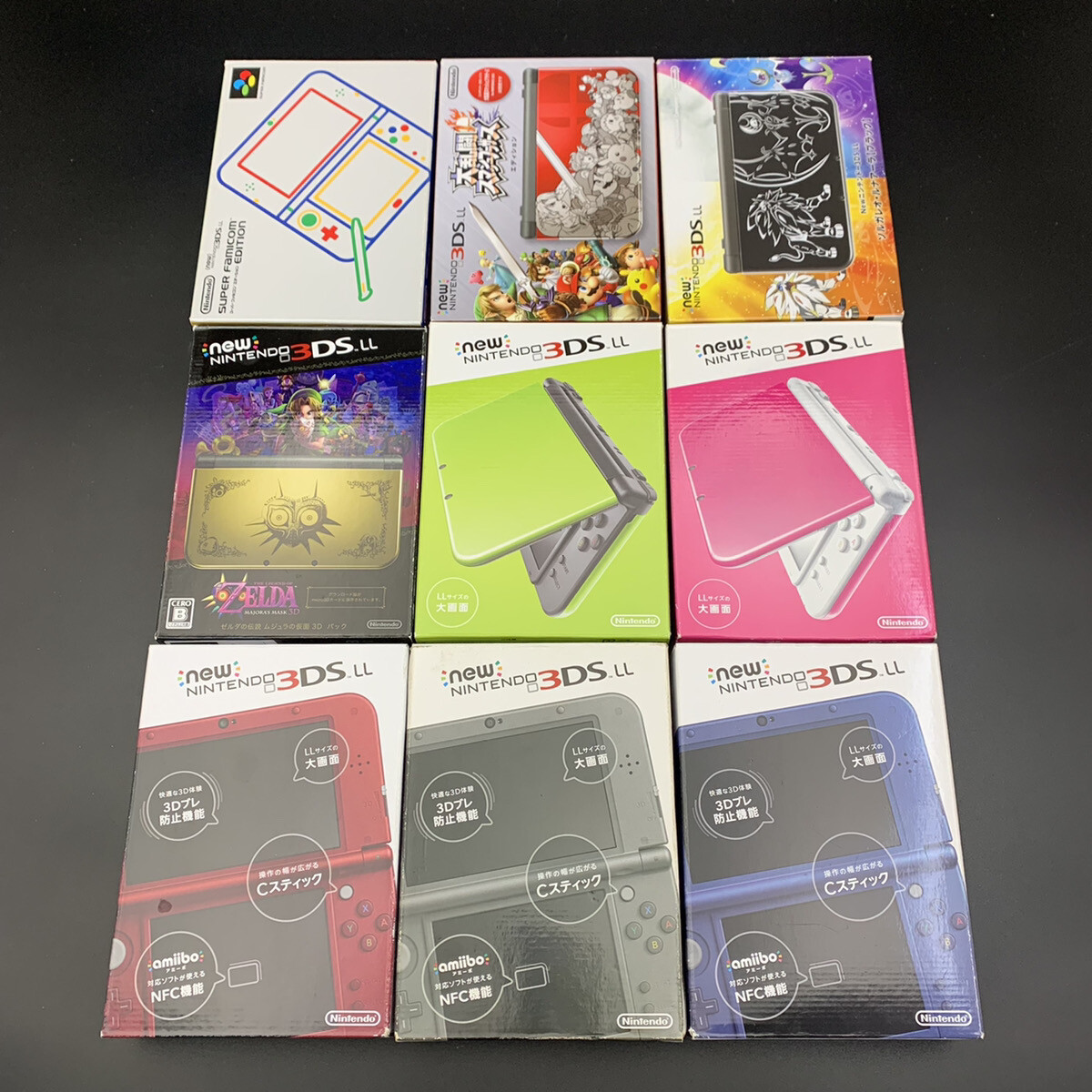 Nintendo new 3DS LL XL Accessory complete console Used Region free (Excellent)