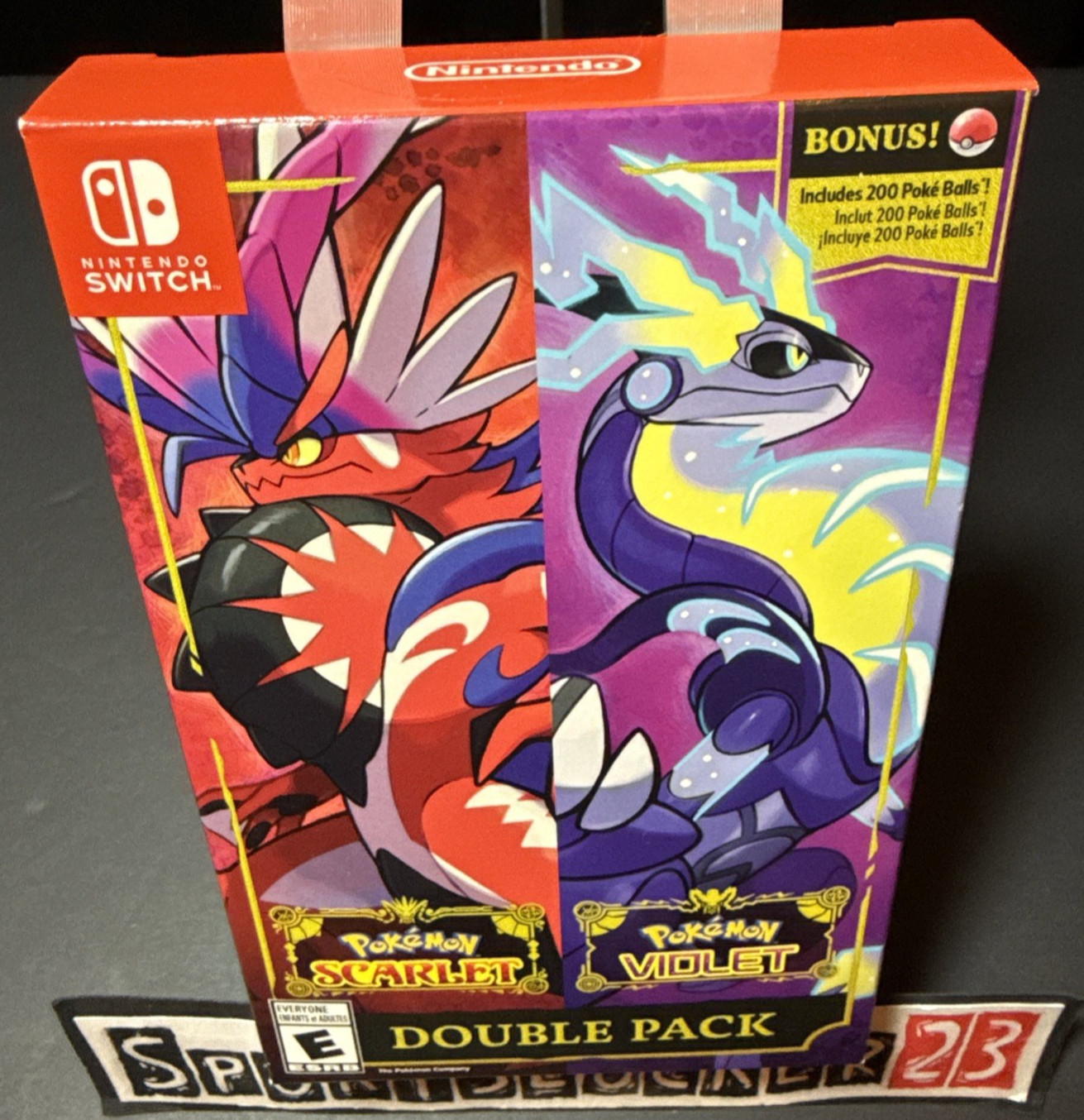 Pokemon – Scarlet & Violet Double Pack (Nintendo Switch, 2022) Brand New Sealed