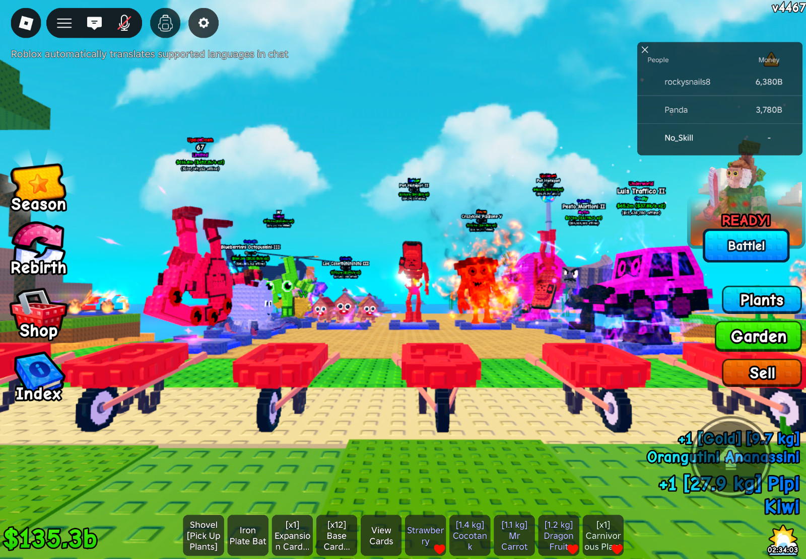 ALL THESE BRAINROTS OVER TWO MILLION A SECOND AND LIMITED + ADMIN BRAINROTS