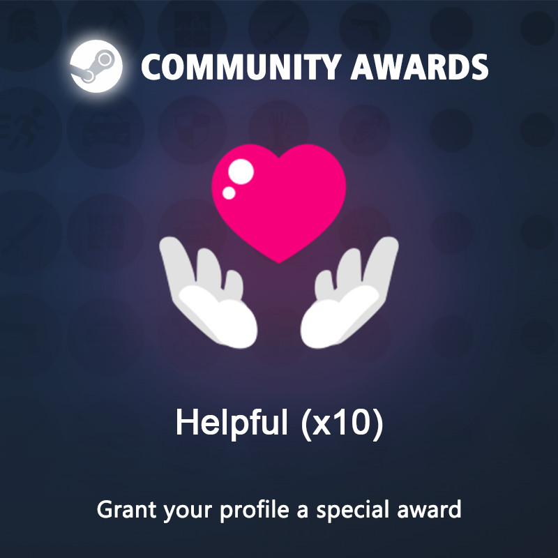 Steam Community Awards ✨ Profile Awards ✨ New Awards
