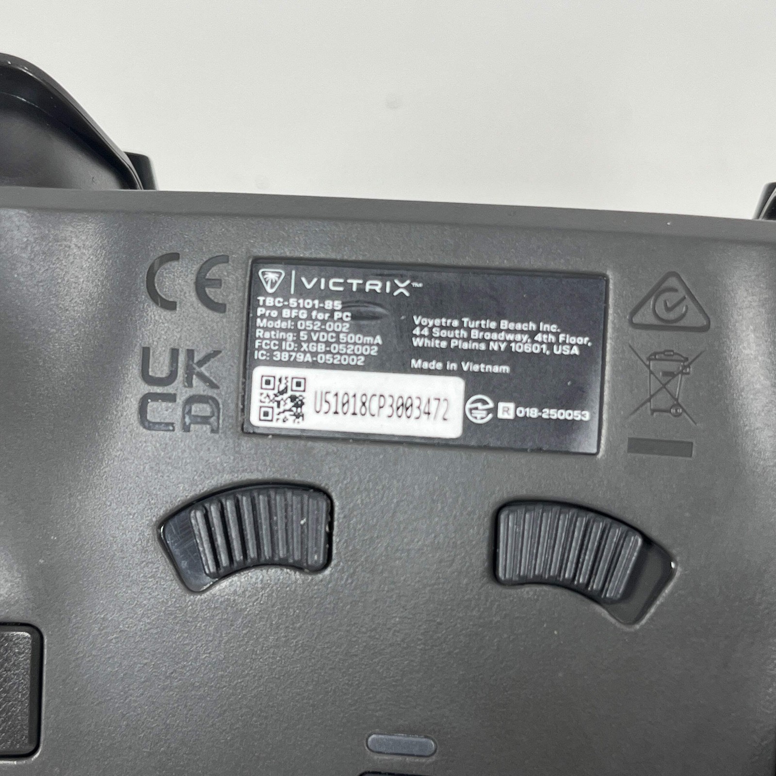 Sony Victrix Pro BFG Wireless Modular Controller Black PS5 PS4 PC 052-002-BK
