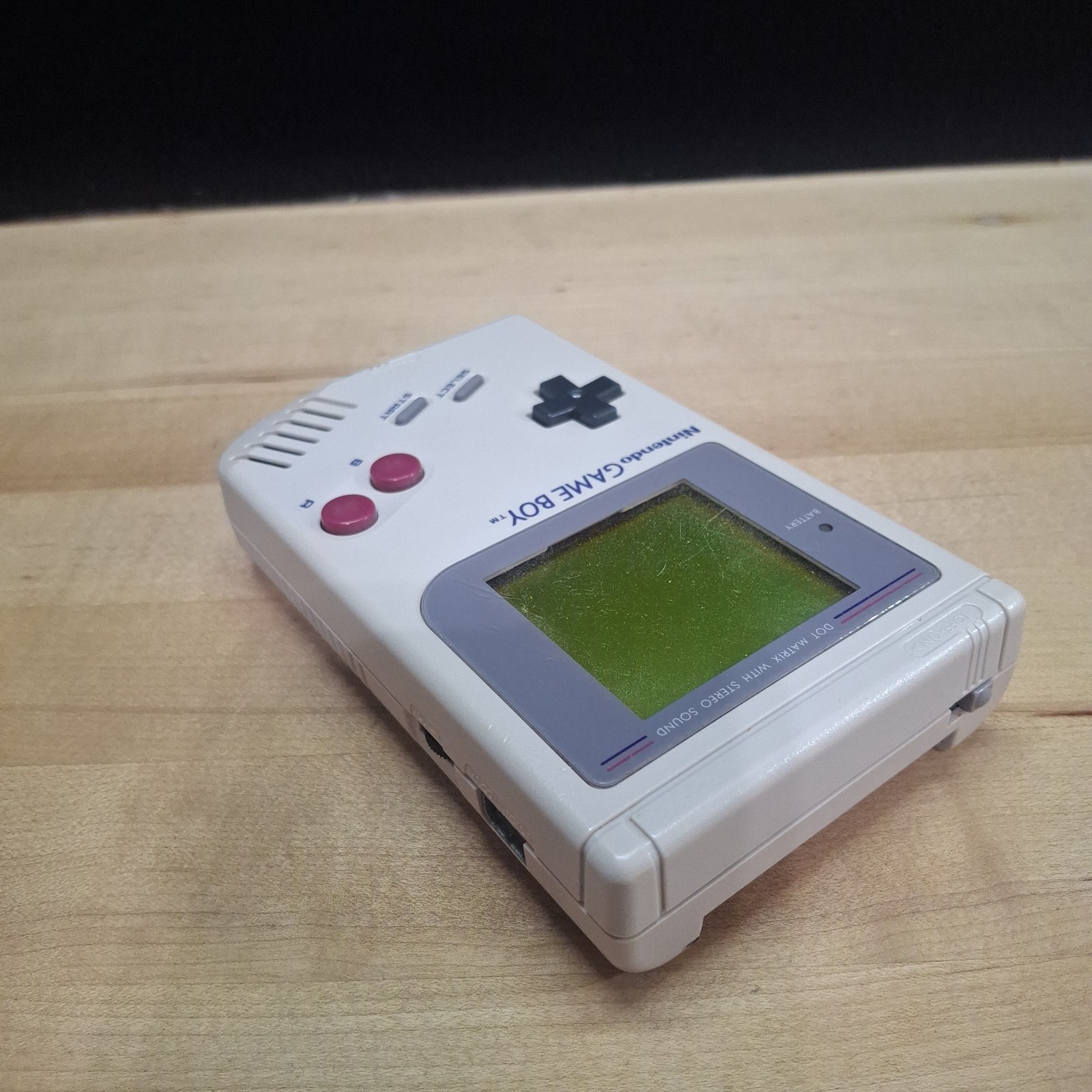 Nintendo Game Boy DMG-01 Handheld System Gray Does Not Power On No Battery Cover