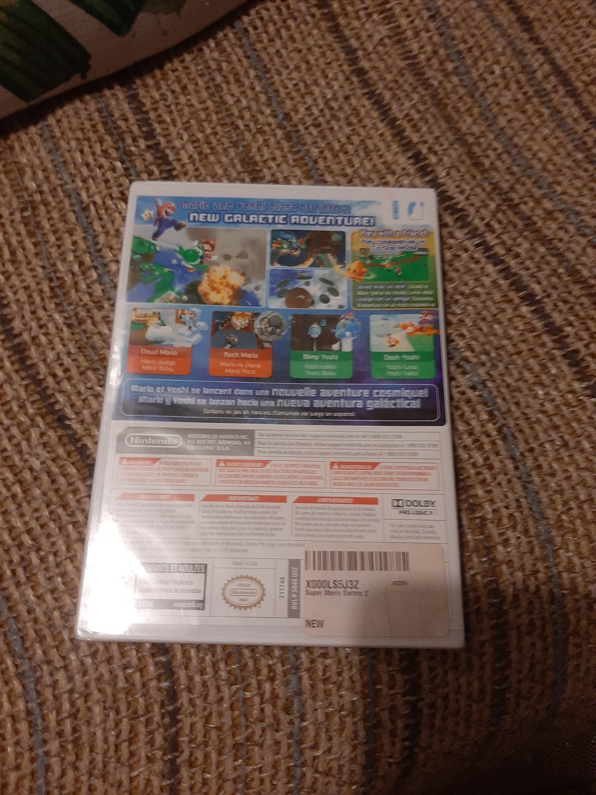 Super Mario Galaxy 2 Nintendo Wii Sealed