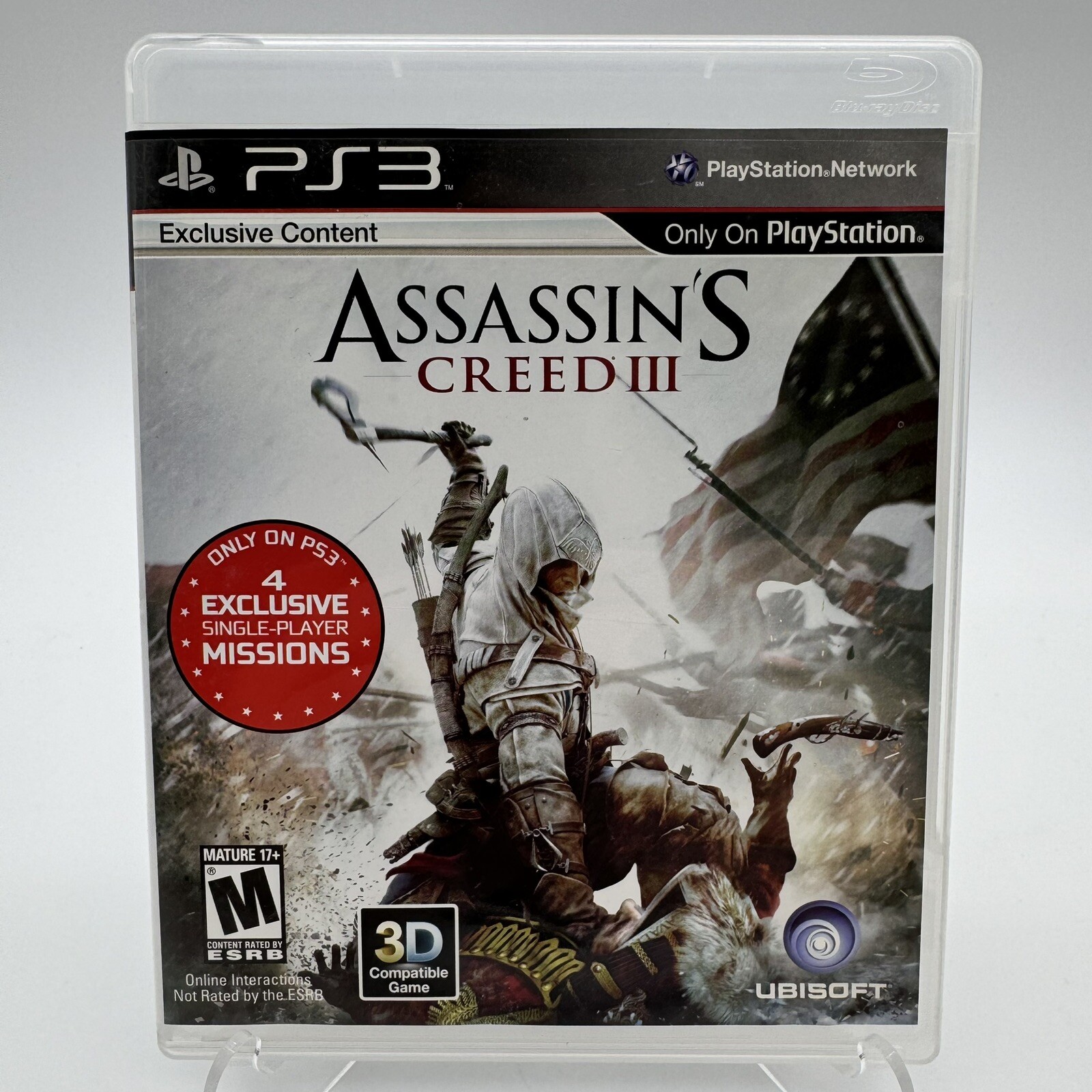 Assassin’s Creed III 3 – PlayStation 3 PS3 – Game & Case