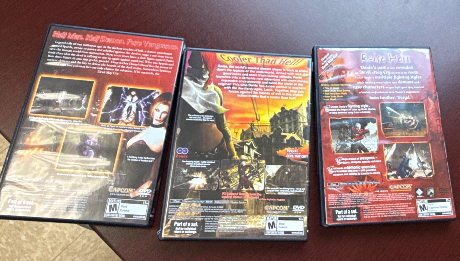 Capcom Devil May Cry 5th Anniversary Collection (Sony PlayStation 2) CIB manuals