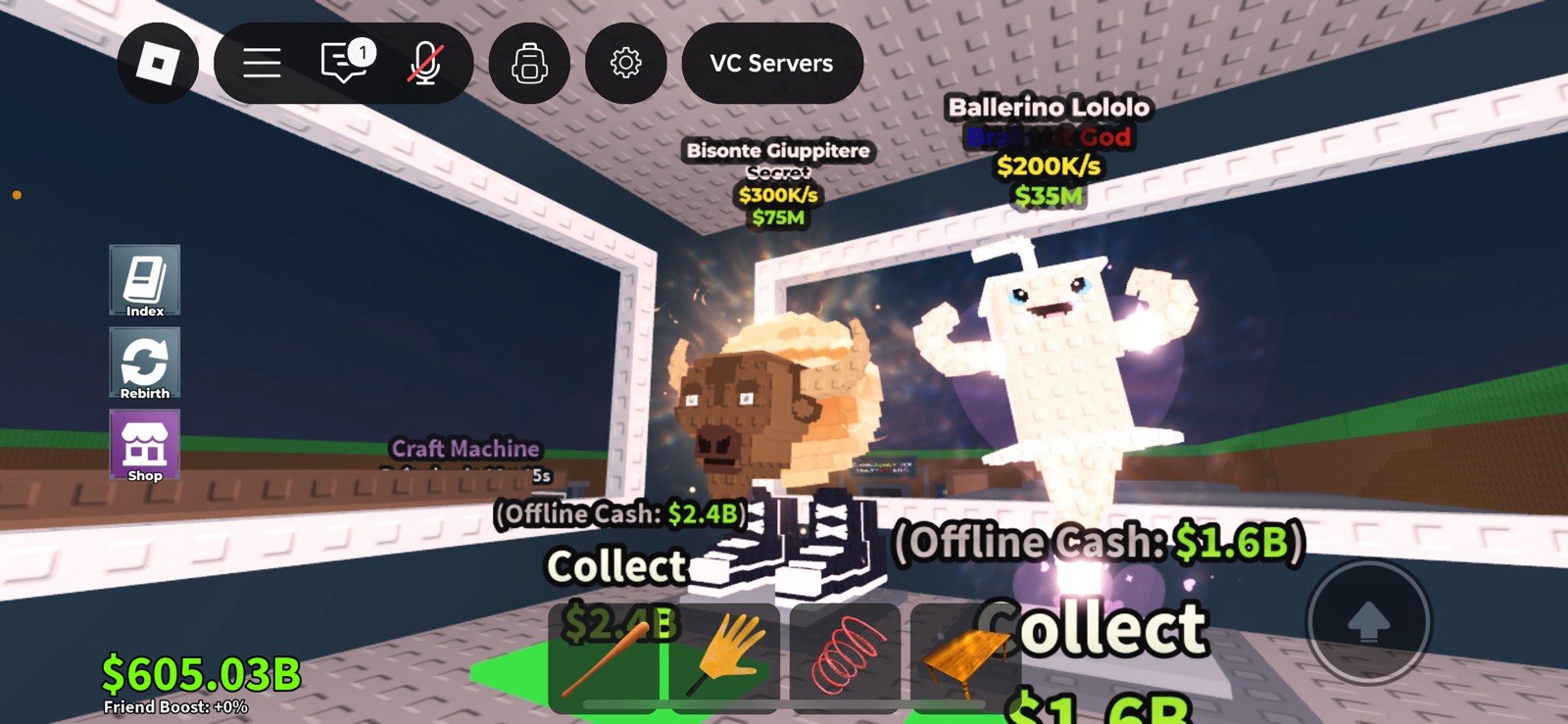 Steal a Brainrot Secret and brainrot gods
