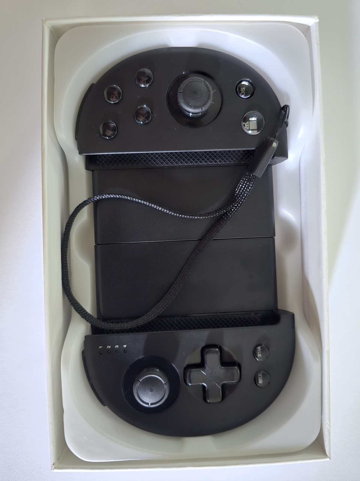 M1 Wireless Game Mapping Retractable Controller Gamepad Black Apple Android NOB