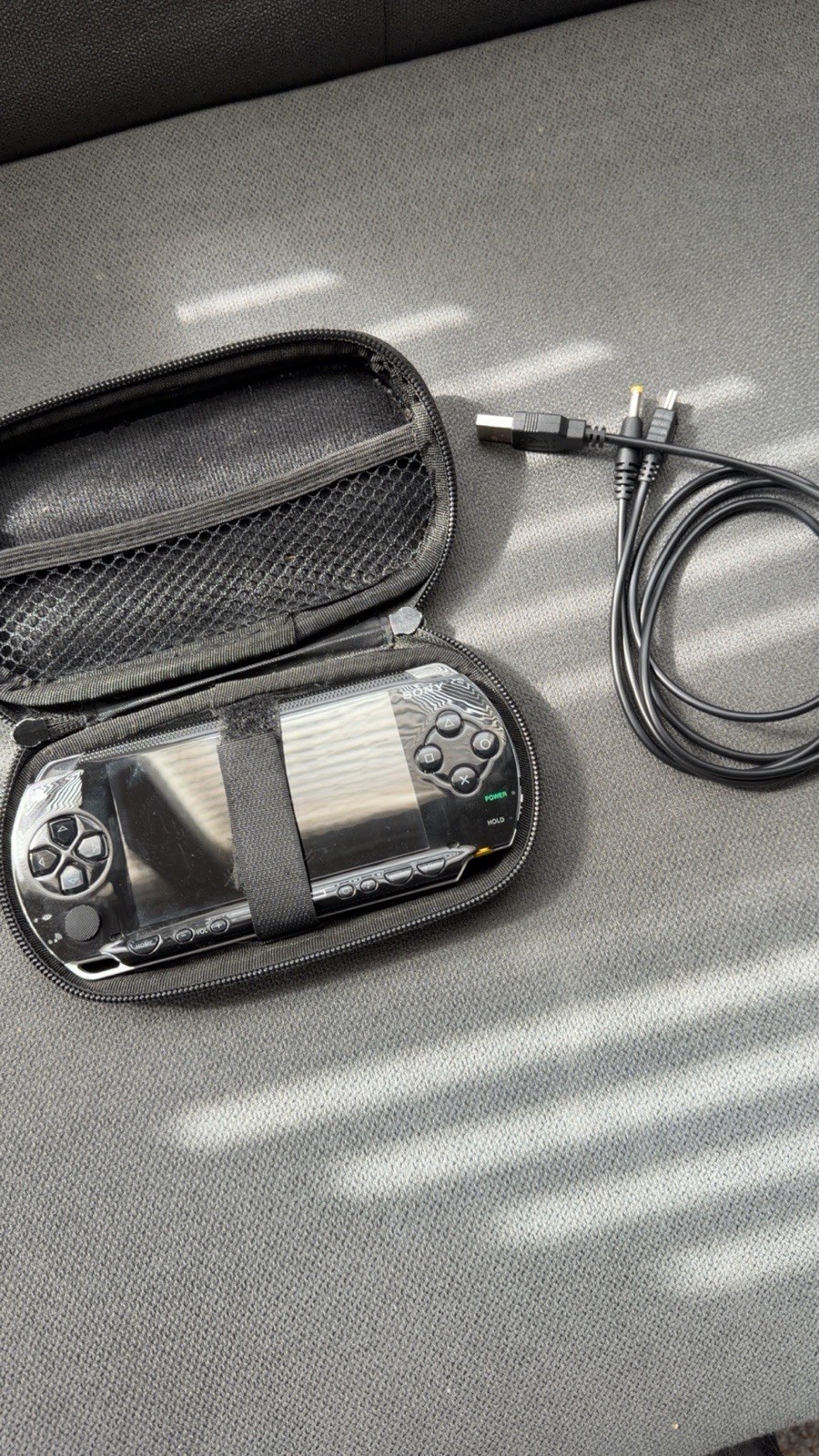 Sony PSP 1001 Console With Charger, 32GB Memory, and Case