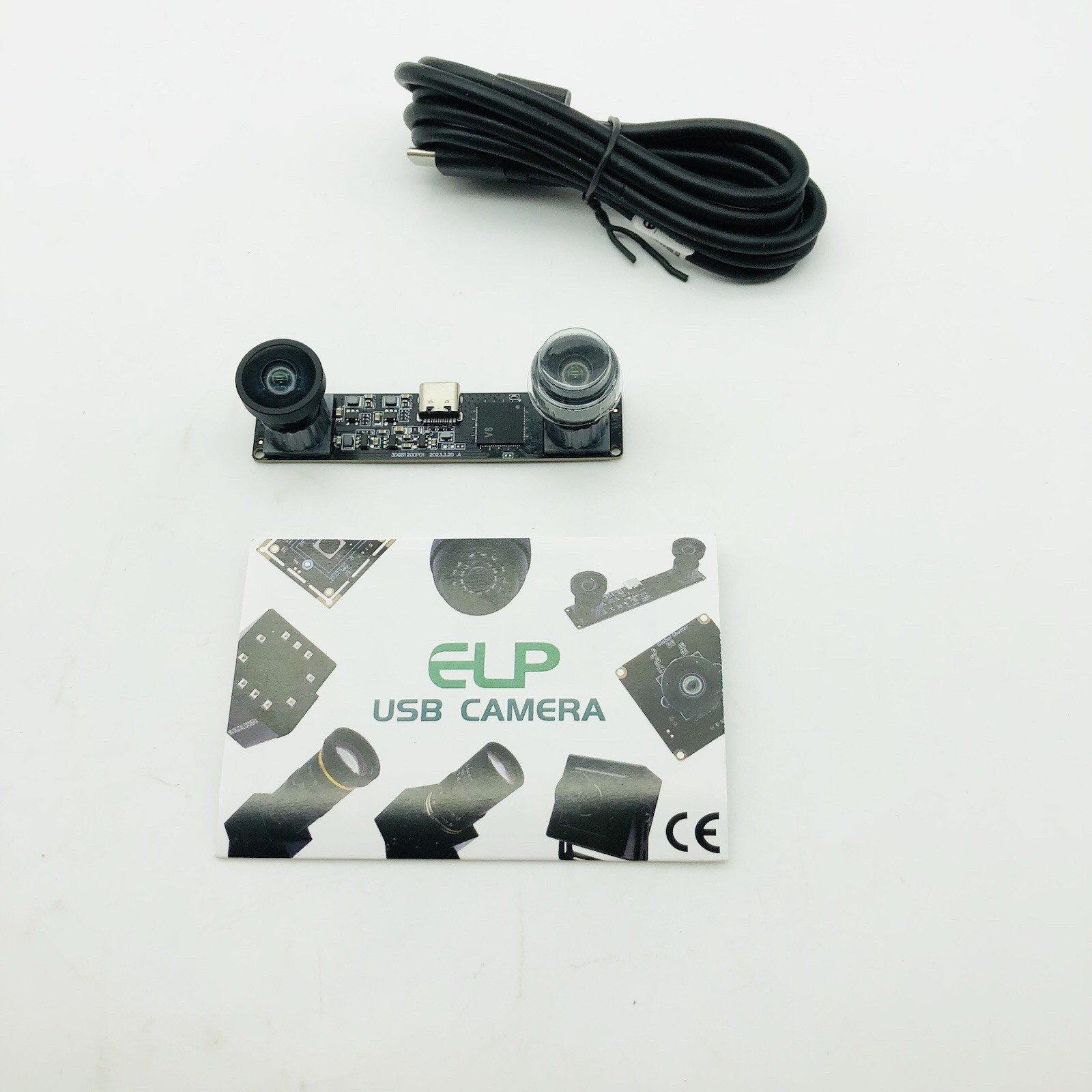 ELP 1200P Global Shutter USB Camera | High-Speed 120fps 3D VR Stereo Dual Lens