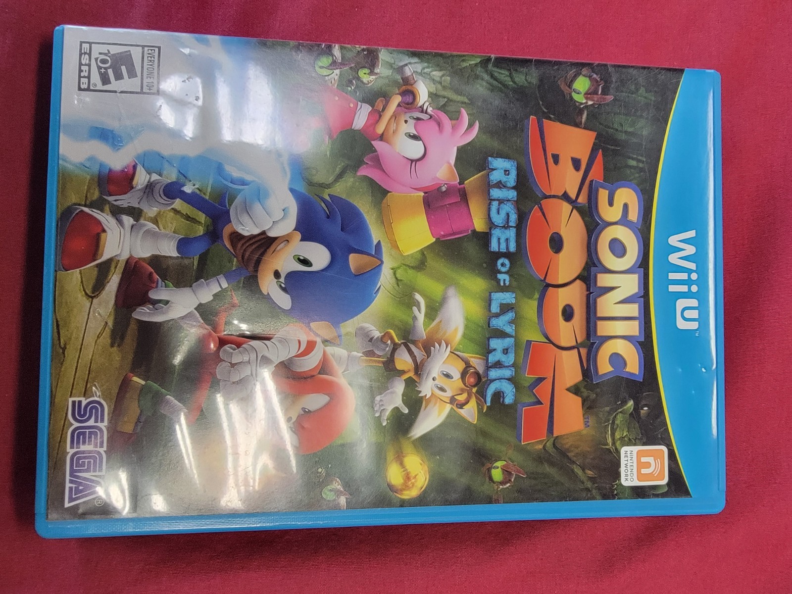 Sonic Boom Rise of Lyric (Wii U, 2014) Complete w/ Manual