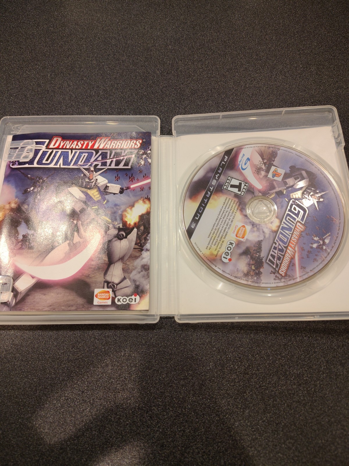Dynasty Warriors: Gundam (PlayStation 3, PS3, 2007)