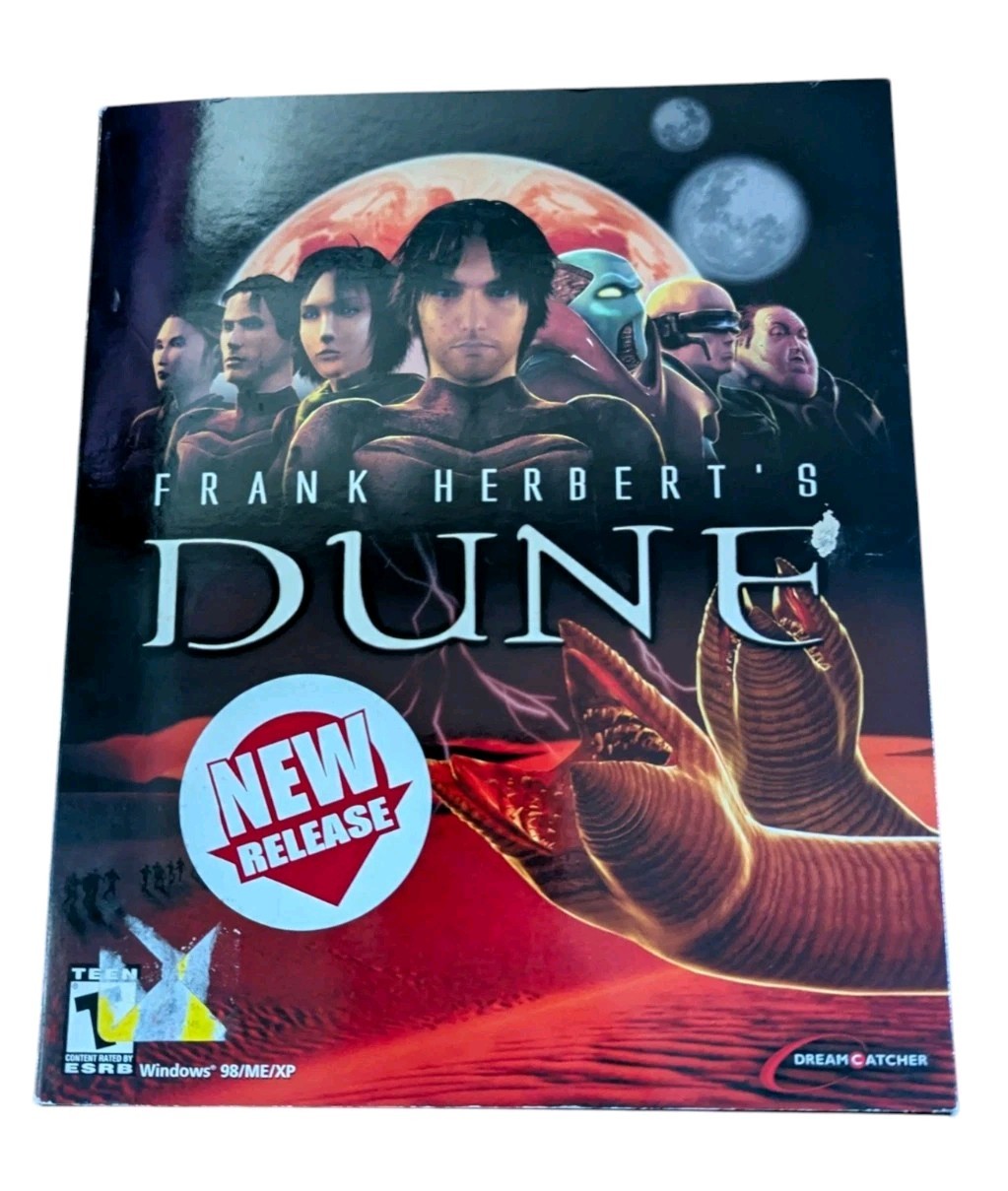 Frank Herbert’s DUNE Dreamcatcher Cryo Big Box Windows 98/ME/XP PC 2001