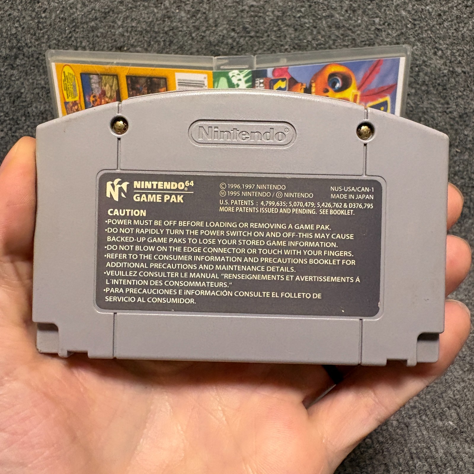 Banjo-Tooie Nintendo 64 Cartridge & Case Tested Works