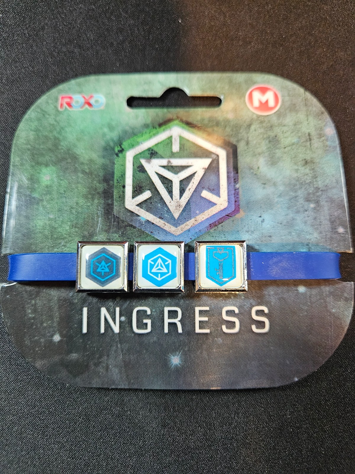 **RARE** Niantic INGRESS Bracelet. Conquer and Rule! Size Medium