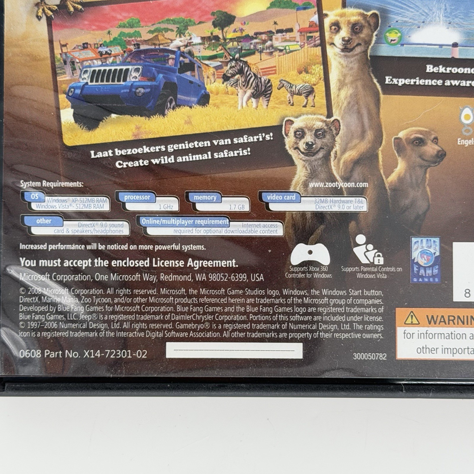Zoo Tycoon 2 Ultimate Collection PC DVD-ROM Complete 3 Disc Ubisoft