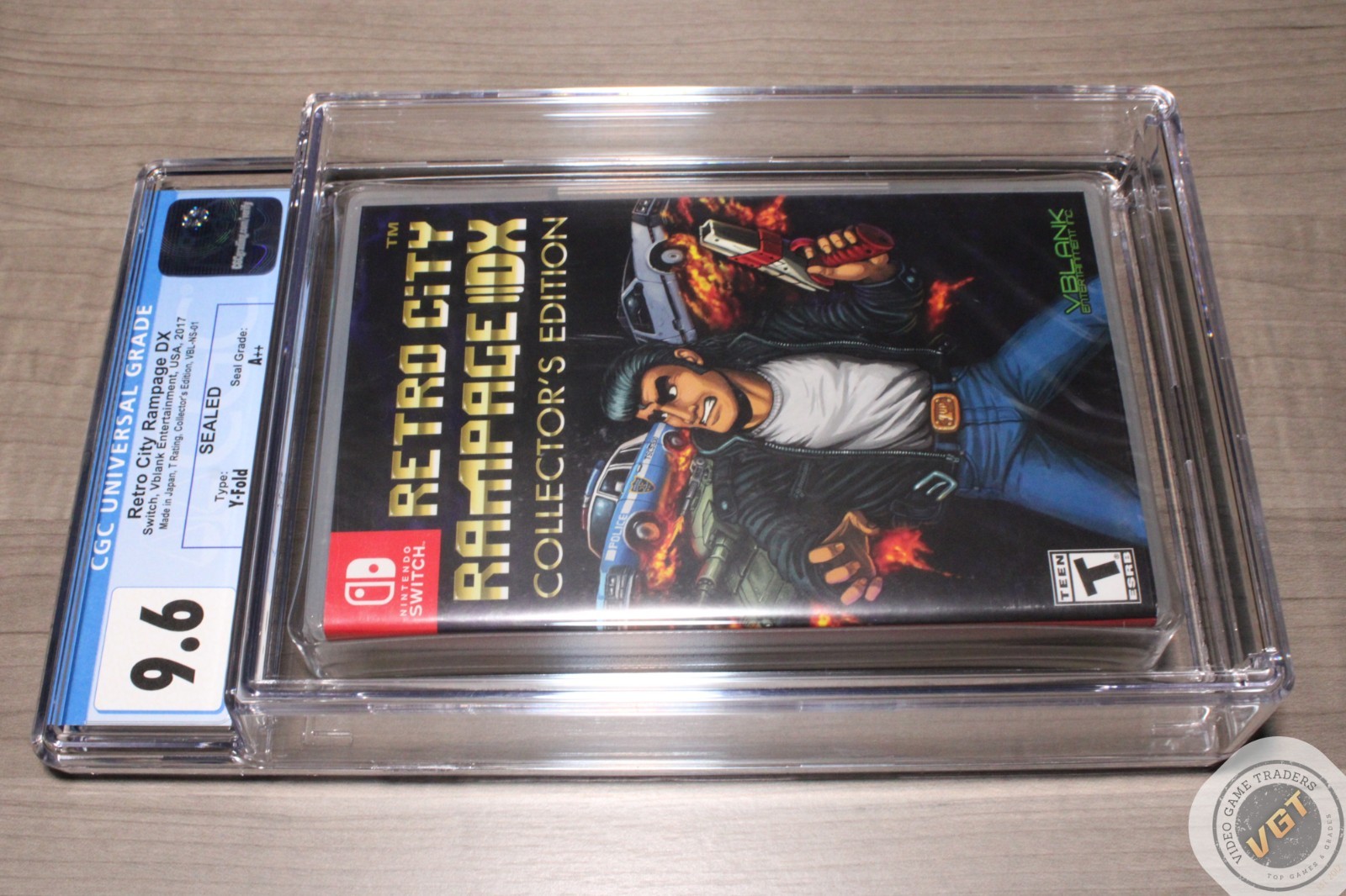CGC 9.6 A++ Retro City Rampage DX Collector’s Edition Nintendo Switch 2017 NEW!