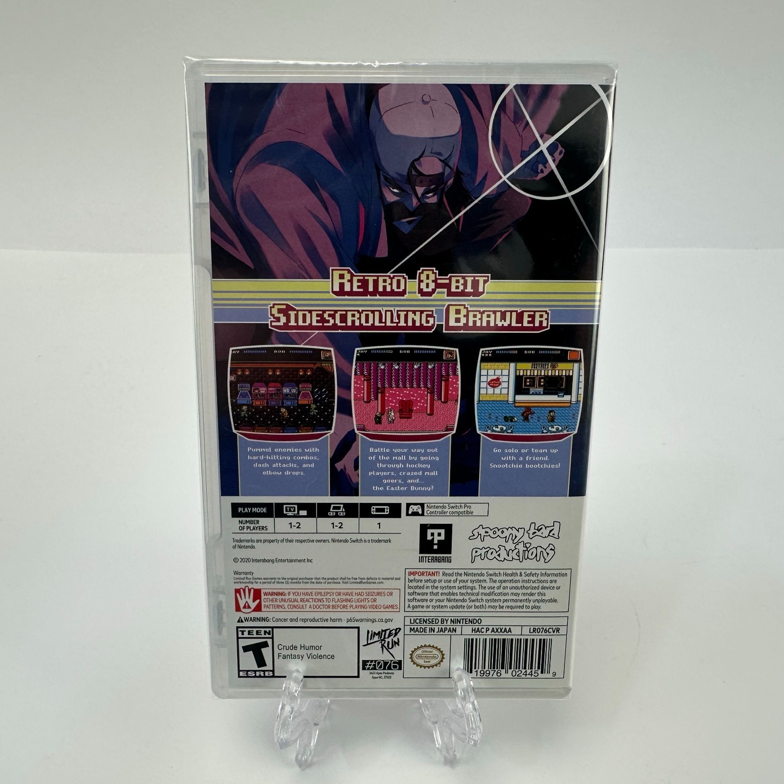 New Sealed Jay & Silent Bob Mall Brawl Game for Nintendo Switch