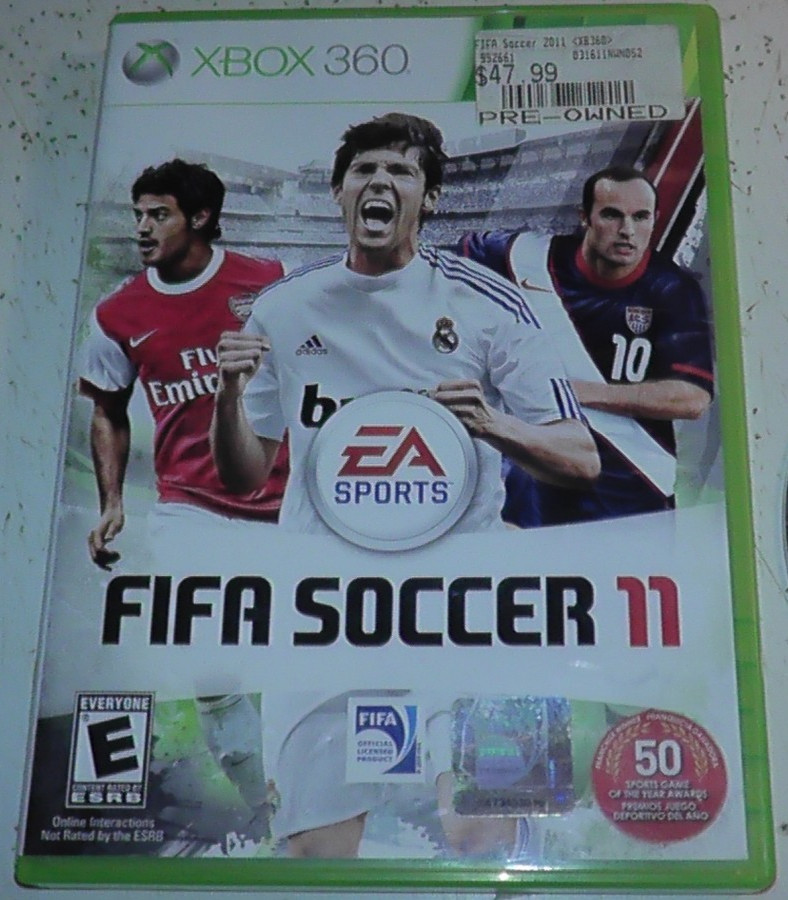 FIFA SOCCER 11 – xbox 360 Game Tested Working COMPLETE