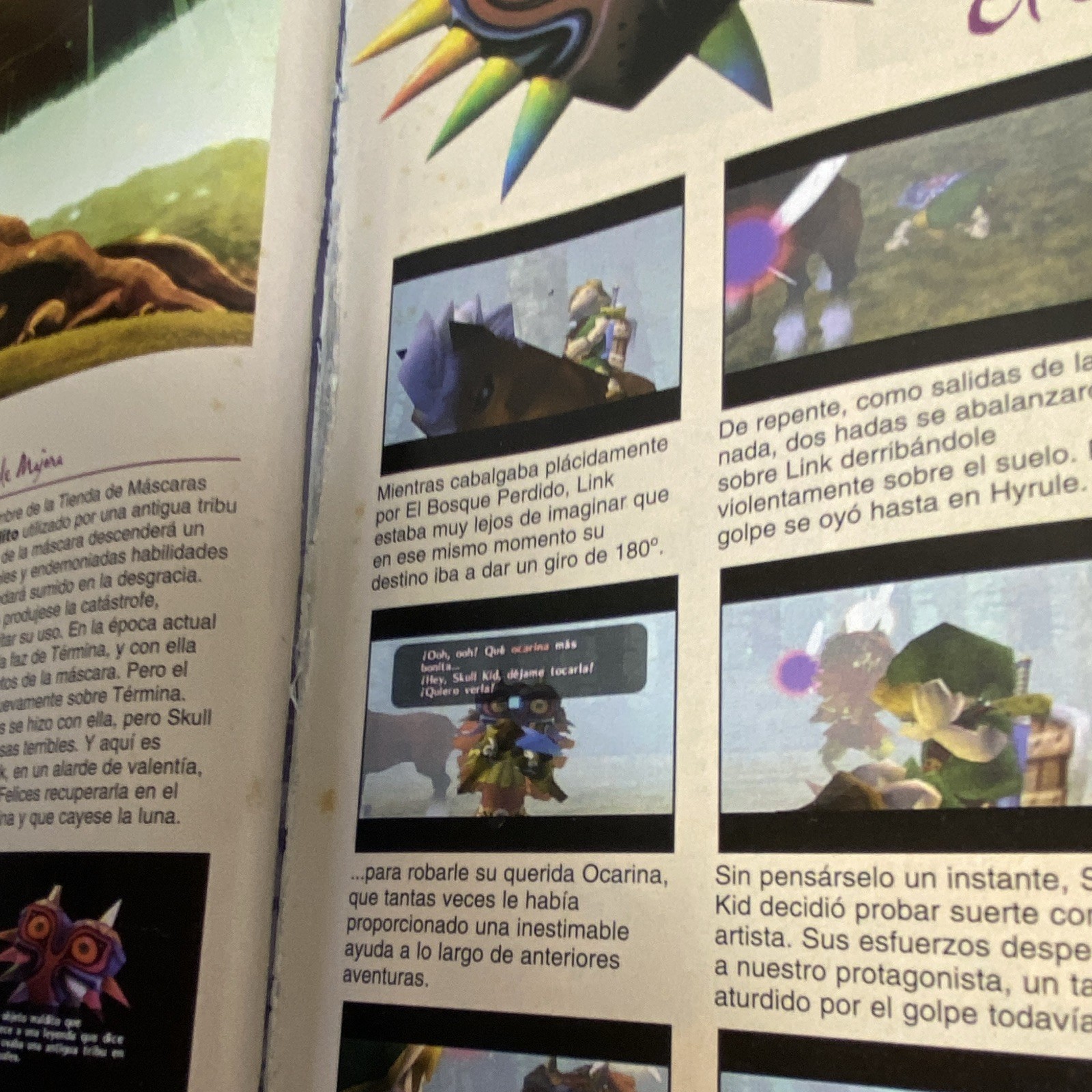 Nintendo Accion Legend Of Zelda Majora’s Mask Official Guide From Spain