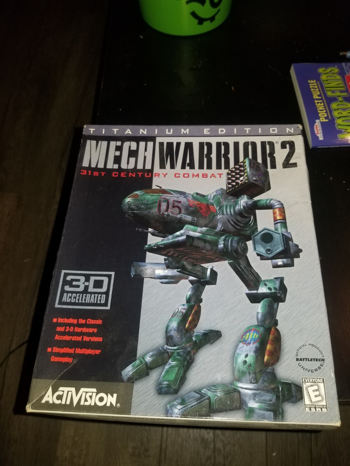 MechWarrior 2: Titanium Edition (PC, 1998) Big Box Almost Complete
