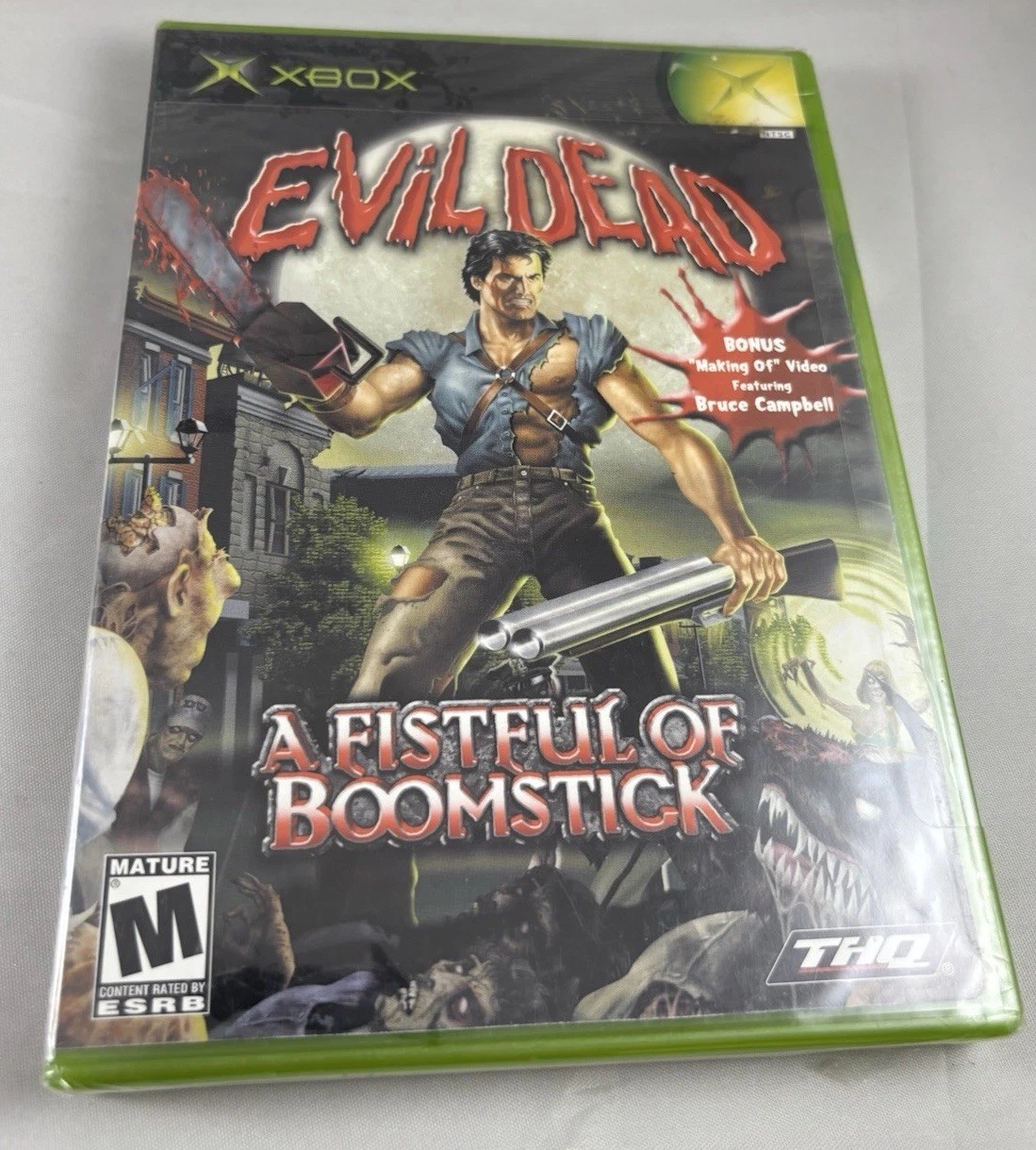 Evil Dead: A Fistful of Boomstick (Microsoft Xbox, 2003) NEW ***READ DETAILS!***