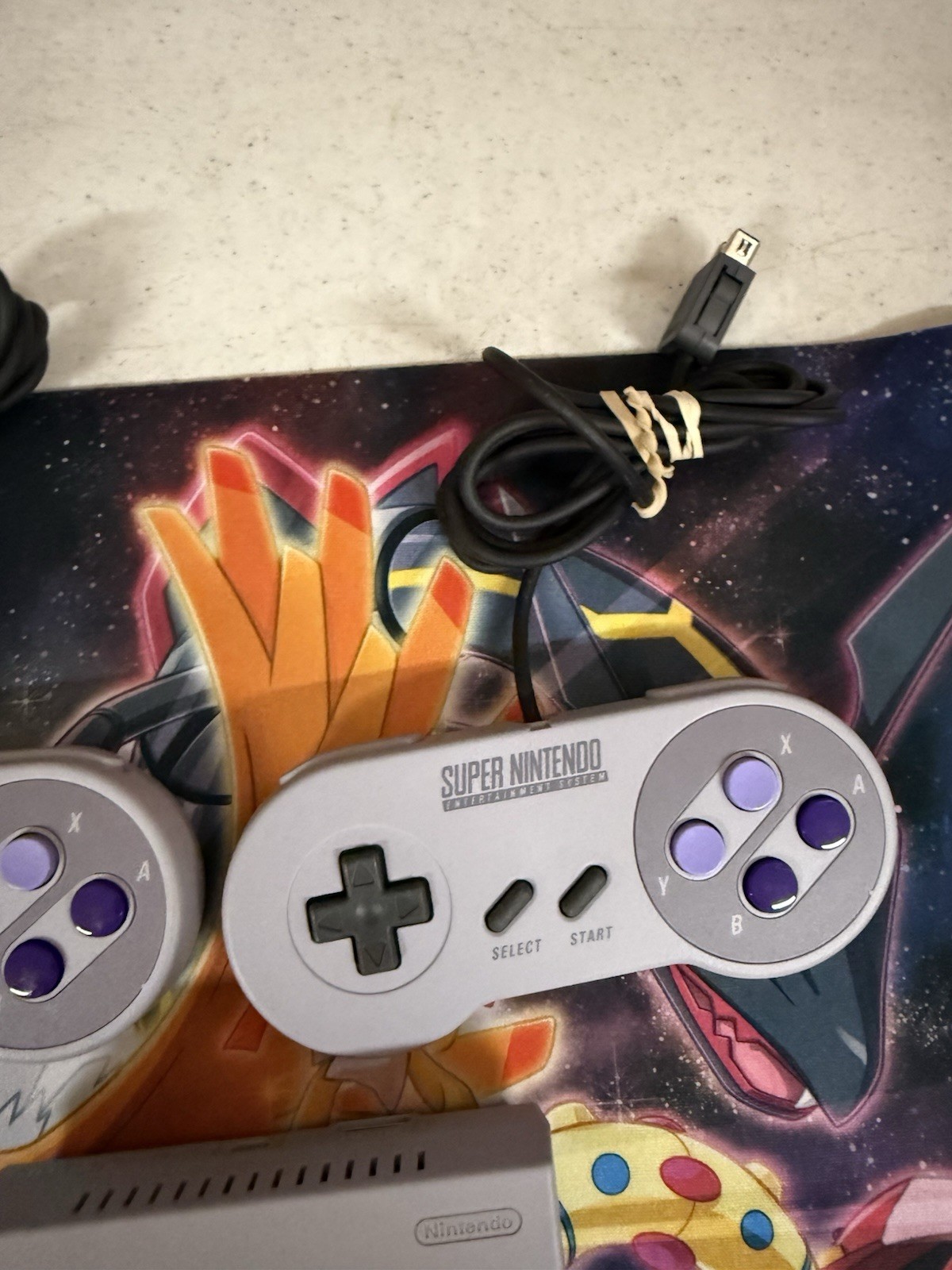 Nintendo SNES Classic Edition Mini Console w/ 2 Controllers HDMI Tested