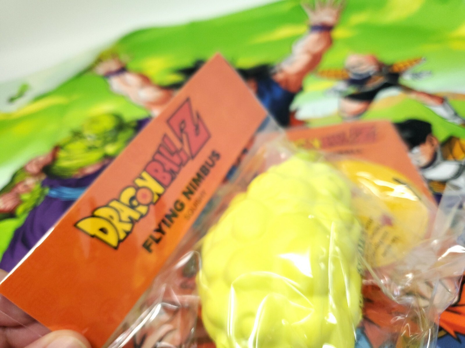 DRAGON BALLZ DBZ COLLECTORS BUNDLE by CULTURE FLY PIN, PATCH, CLOTH POSTER