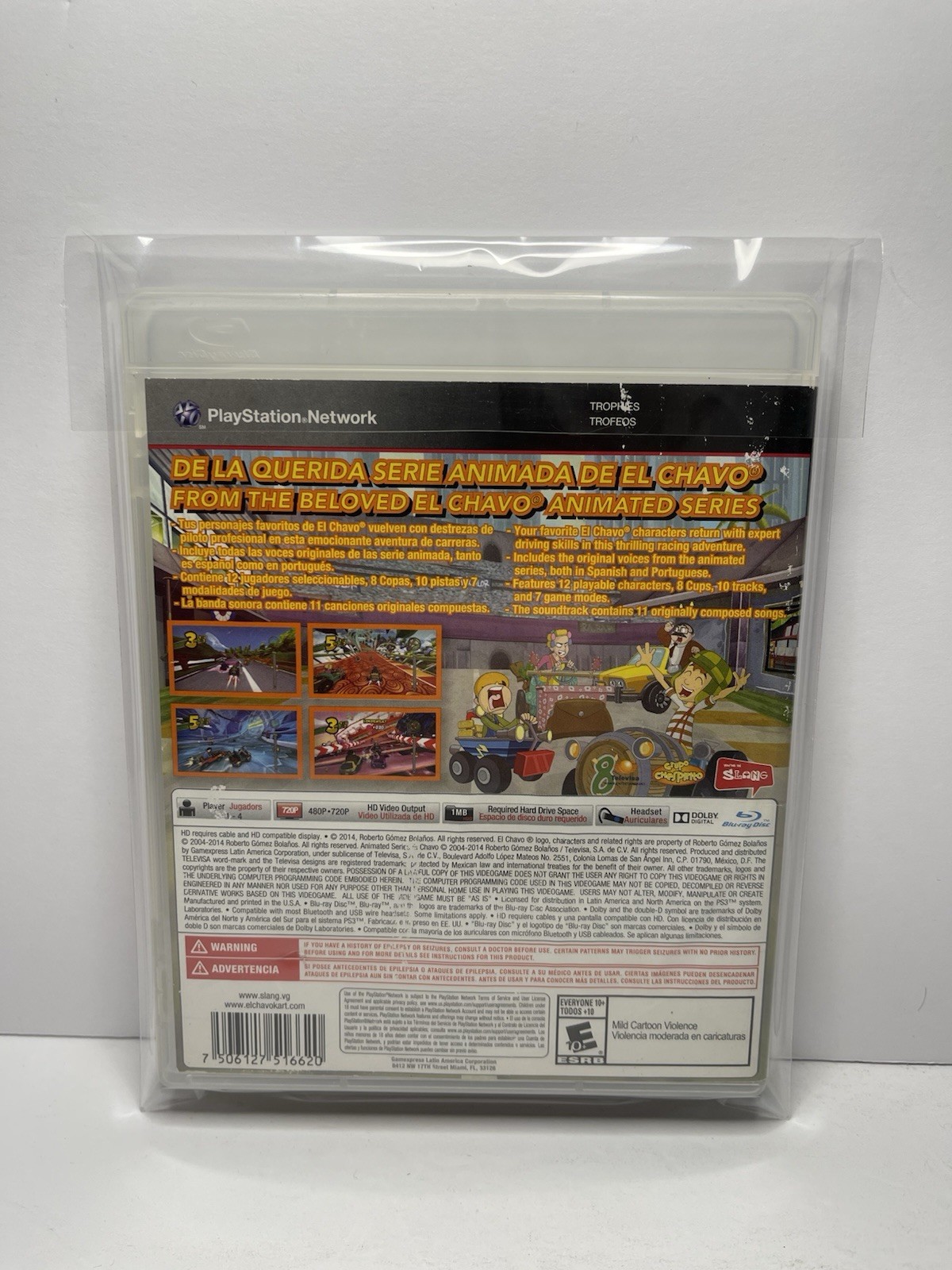 El Chavo Kart (Playstation 3, 2014) Tested☑️ Mexico Exclusive👀 Rare🔥