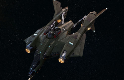 Star Citizen (PC, 2015) Retaliator Bomber to Vanguard Harbinger Upgrade