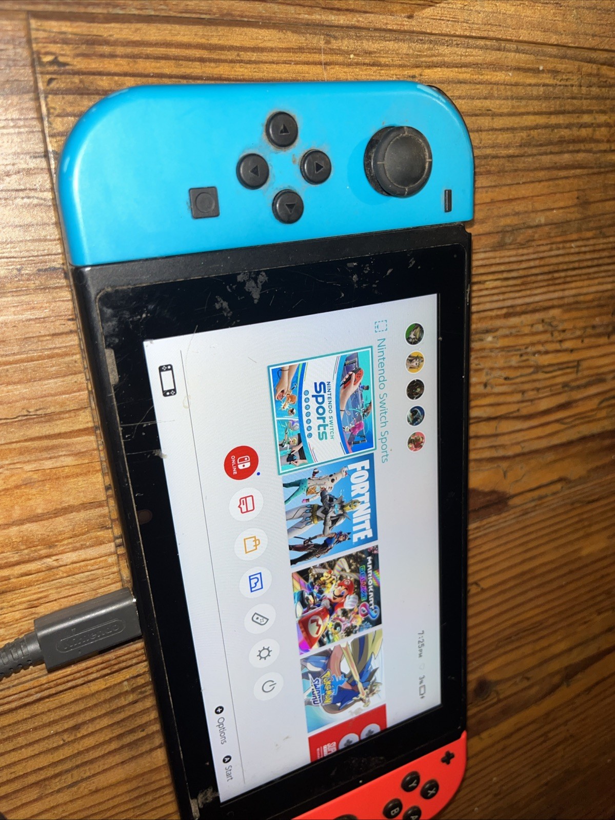 Nintendo Switch 32GB System – Red & Blue Bundle – Switch Sports Game Zelda Dock