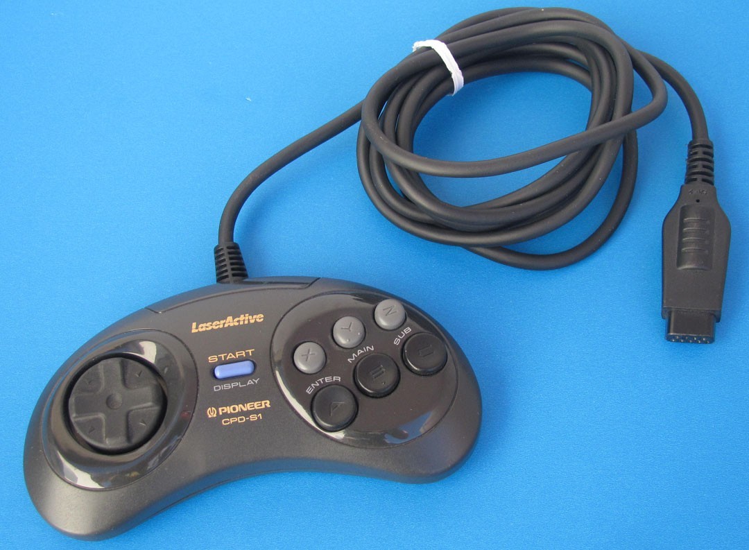 Pioneer LaserActive CPD-S1 Sega Controller Great Physical Condition Tested #1