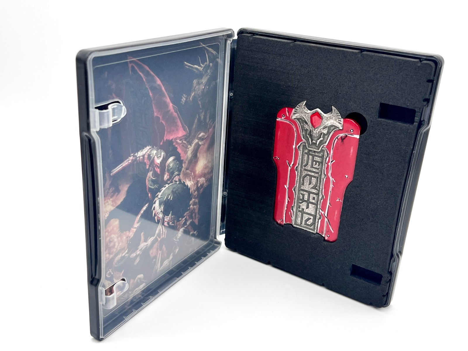 DOOM: The Dark Ages Collector’s Bundle (Xbox Series X) – Statue and Steel Book