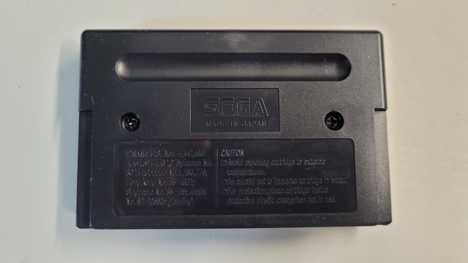 X-MEN: Mind Games prototype cartridge for Sega 32X with case & cover art.