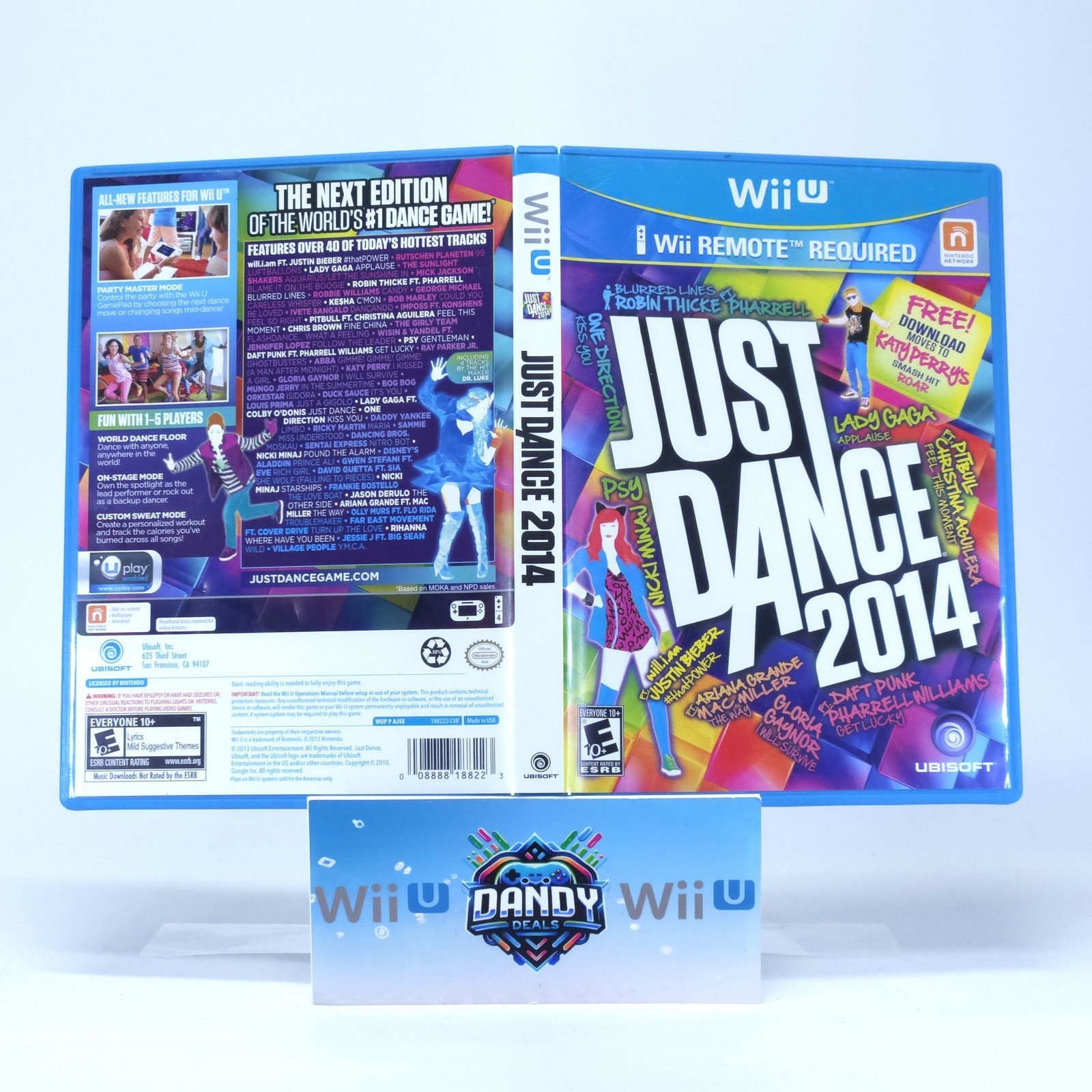 Just Dance 2014 CIB W/ Manual – Wii U
